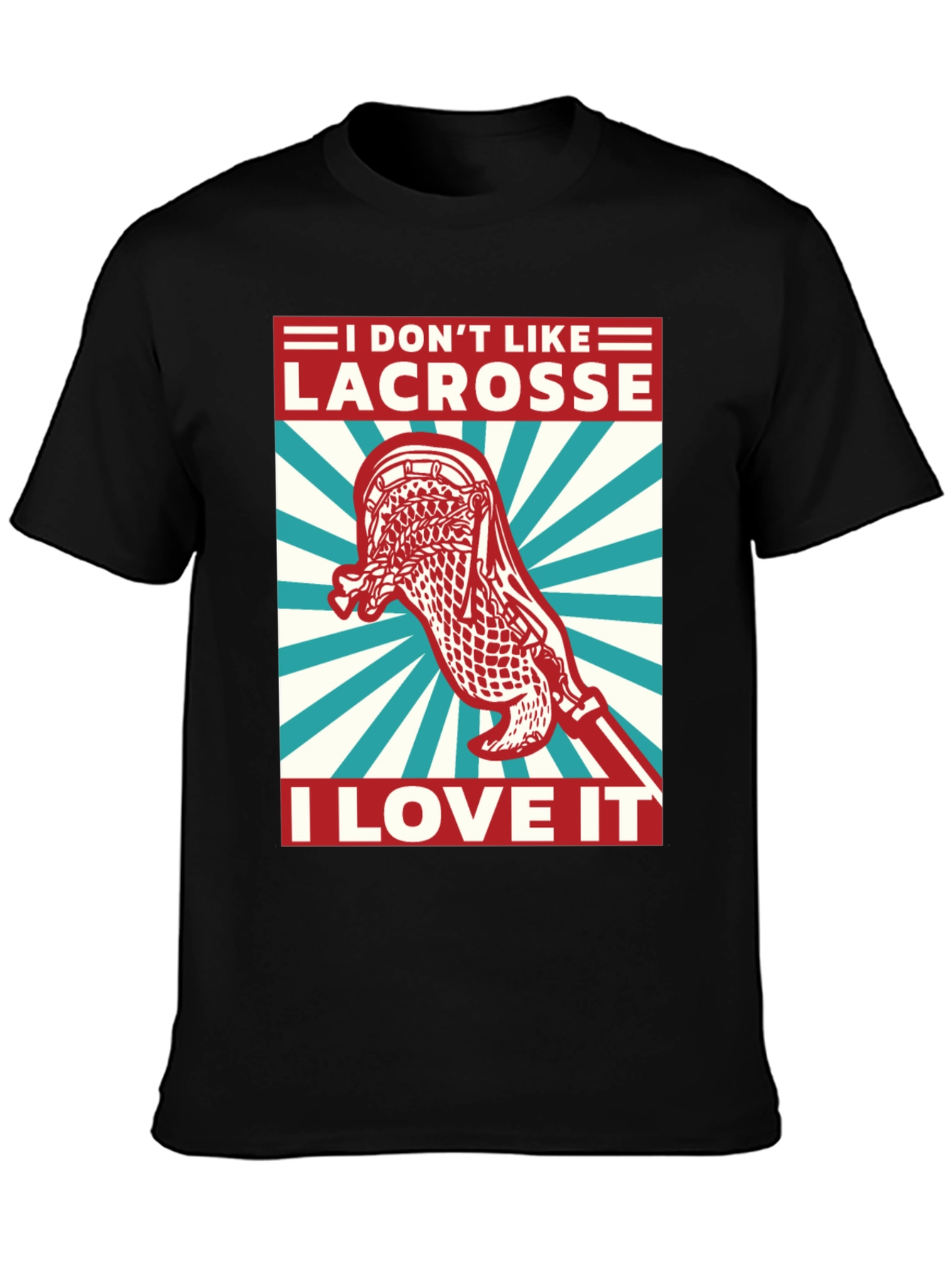 Lacrosse Lover Graphic T-Shirt