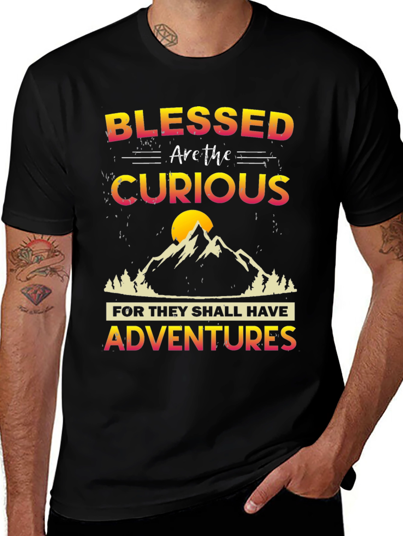Blessed Curious Adventures T-Shirt
