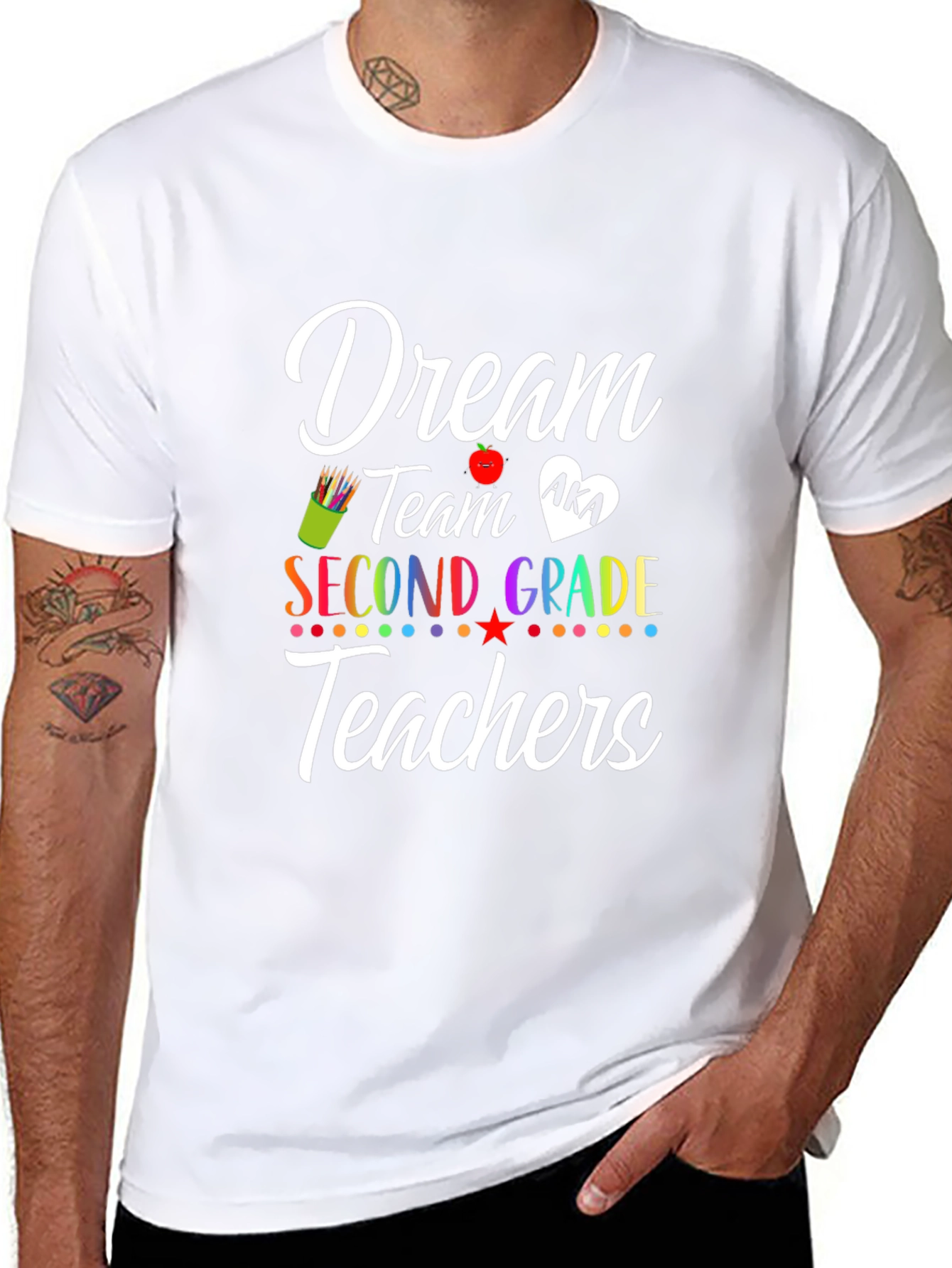 Dream Team Second Grade Teacher T-Shirt
