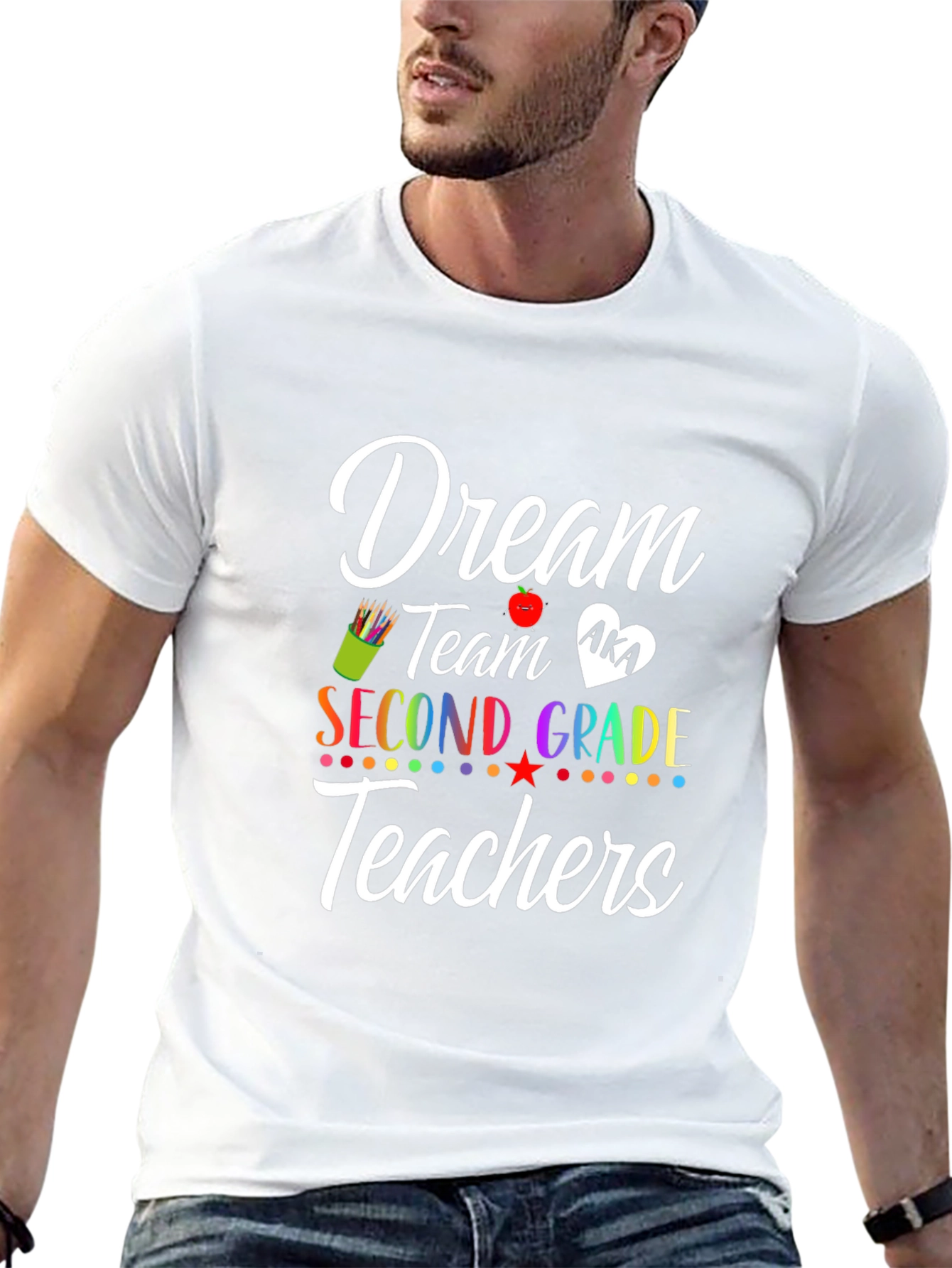 Dream Team Second Grade Teacher T-Shirt
