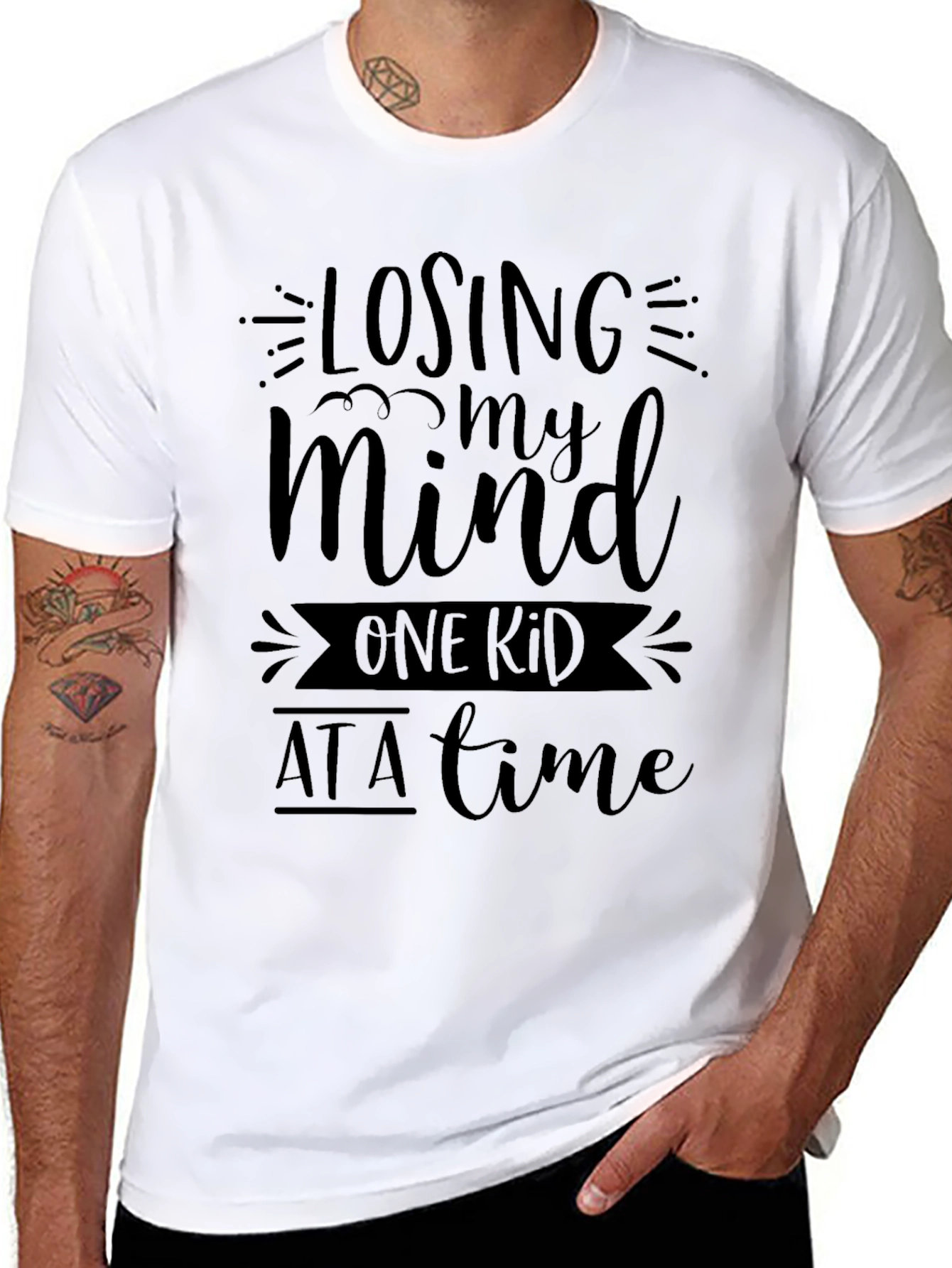 Losing My Mind One Kid at a Time T-Shirt