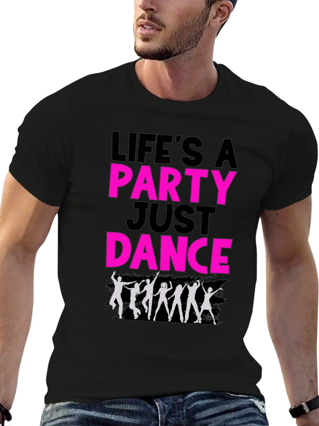 Lifes a Party Just Dance Graphic Tee