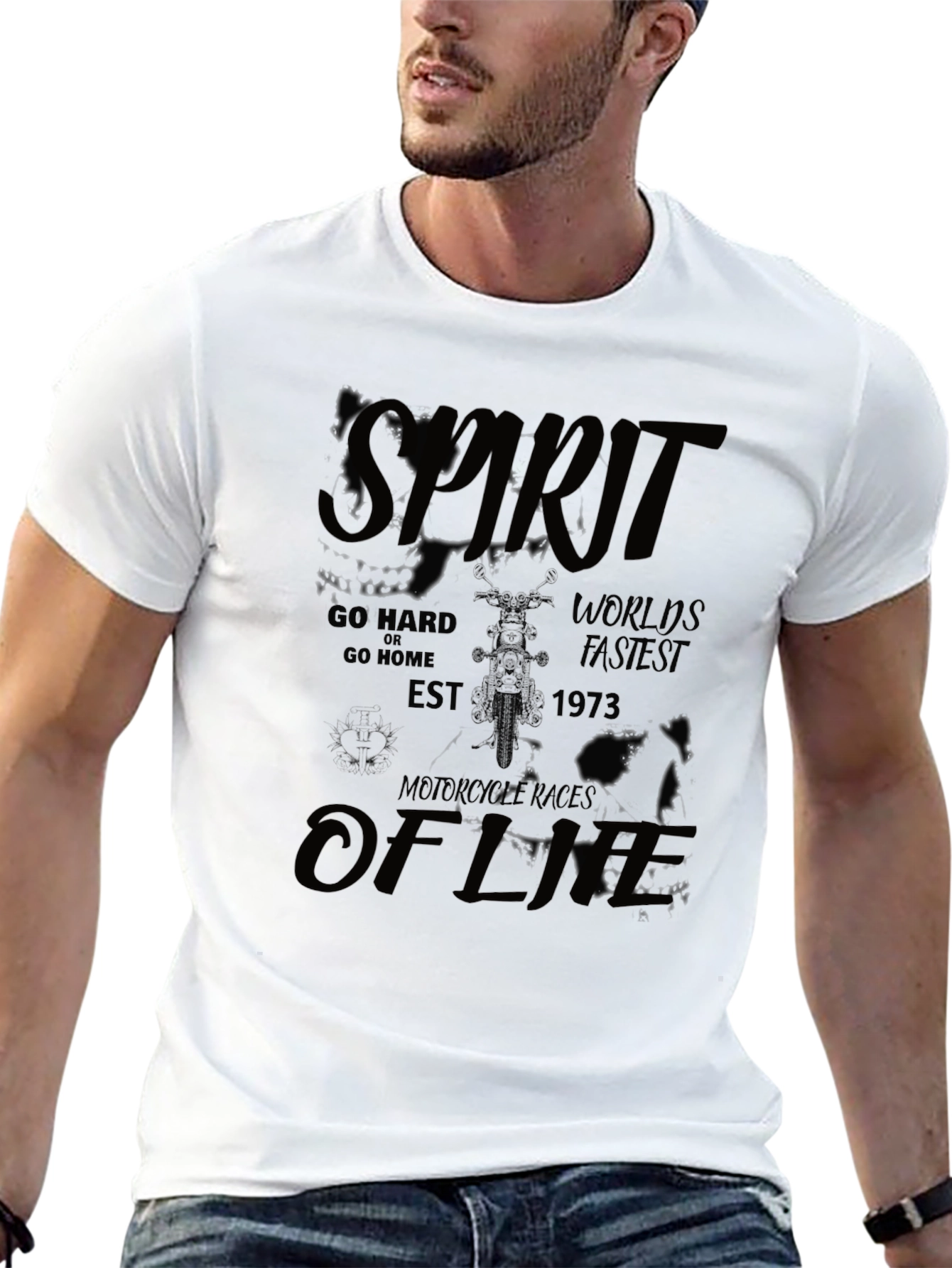 Spirit of Life Graphic Tee - Black