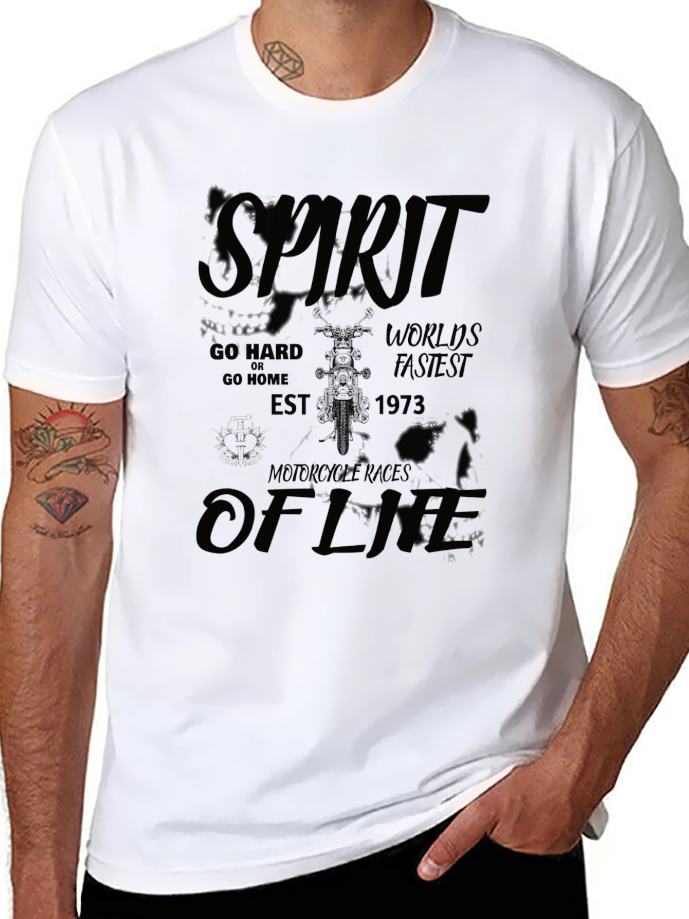 Spirit of Life Graphic Tee - Black