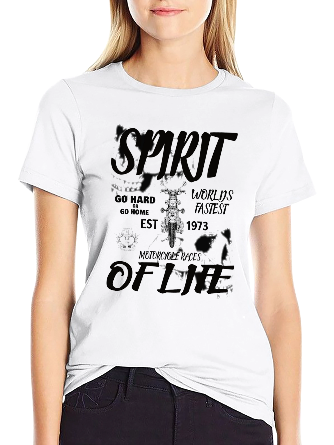 Spirit of Life Graphic Tee - Black
