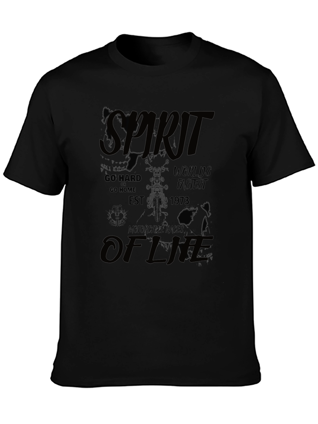 Spirit of Life Graphic Tee - Black