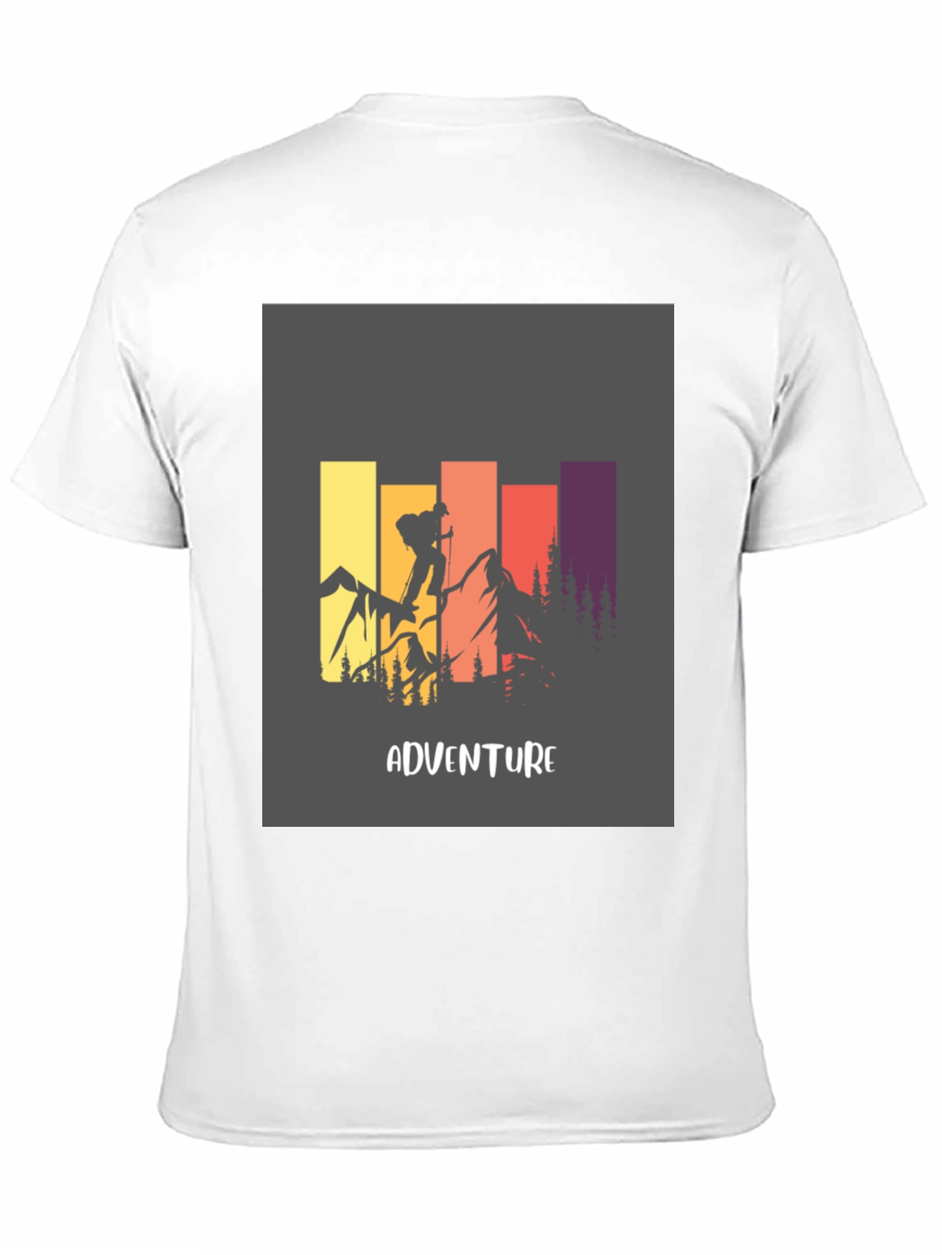 Adventure Graphic Tee - Mountain Climbing Design
