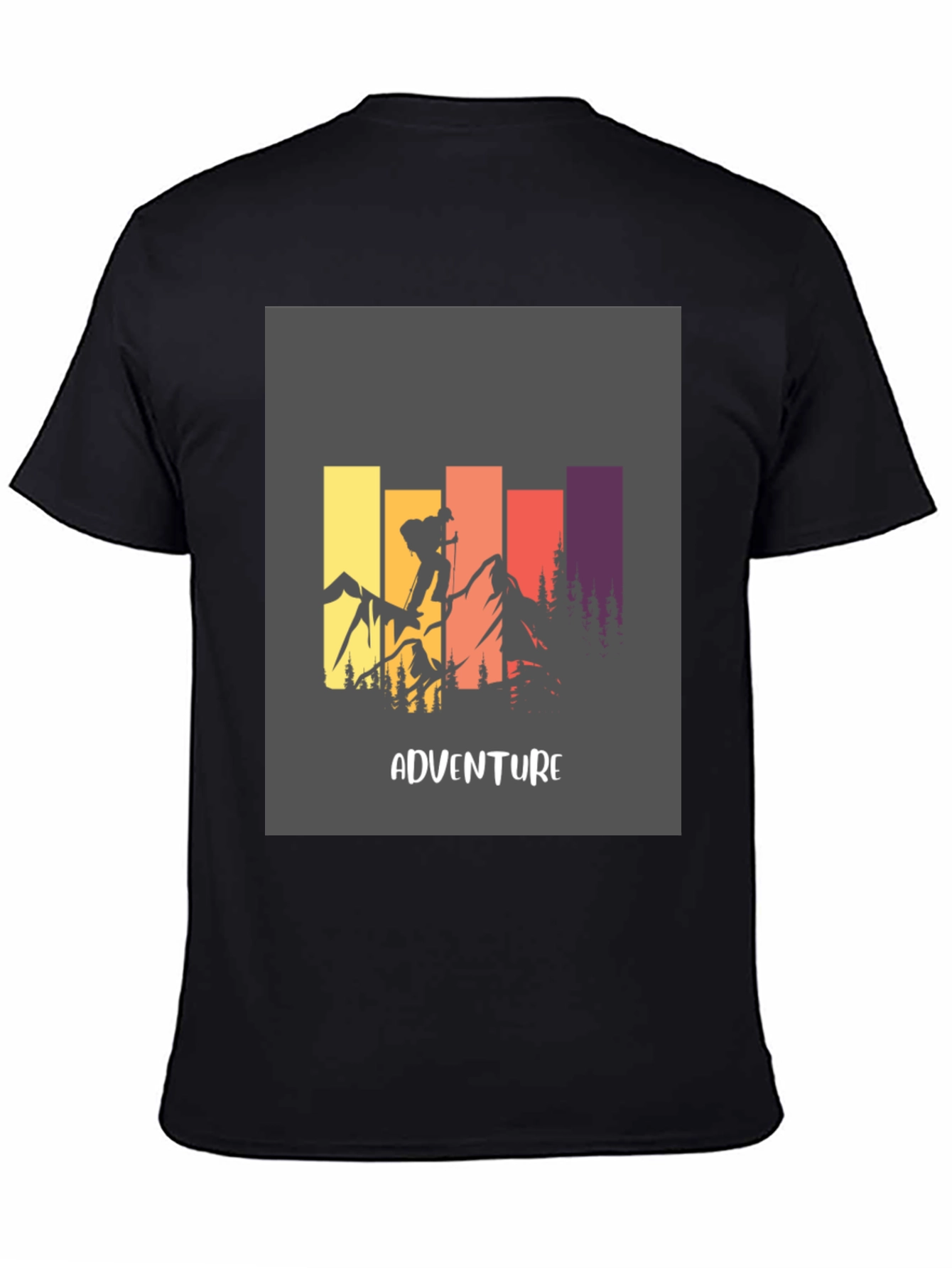Adventure Graphic Tee - Mountain Climbing Design