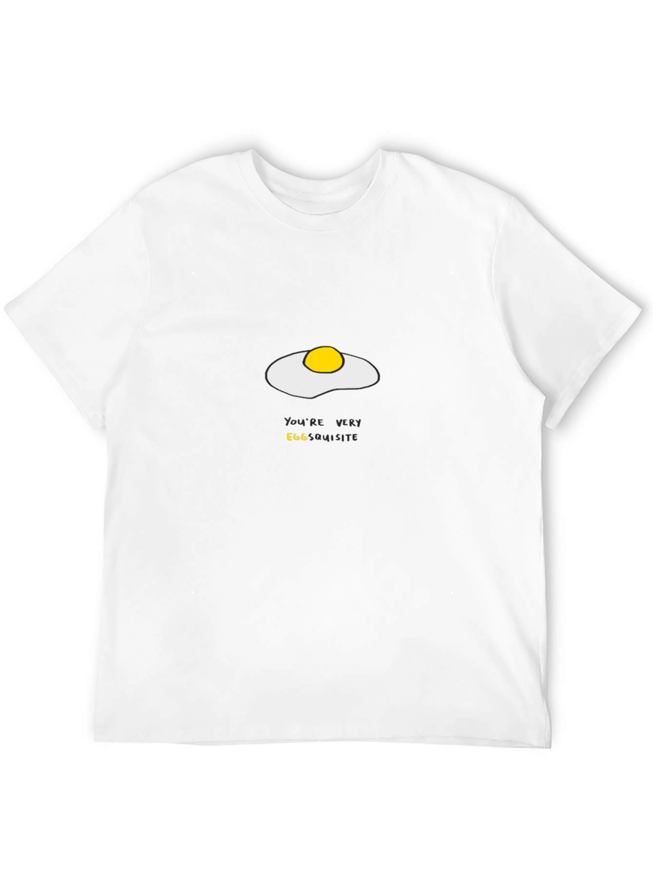 Egg-cellent Humor Tee - Egg-squisite Graphic T-Shirt