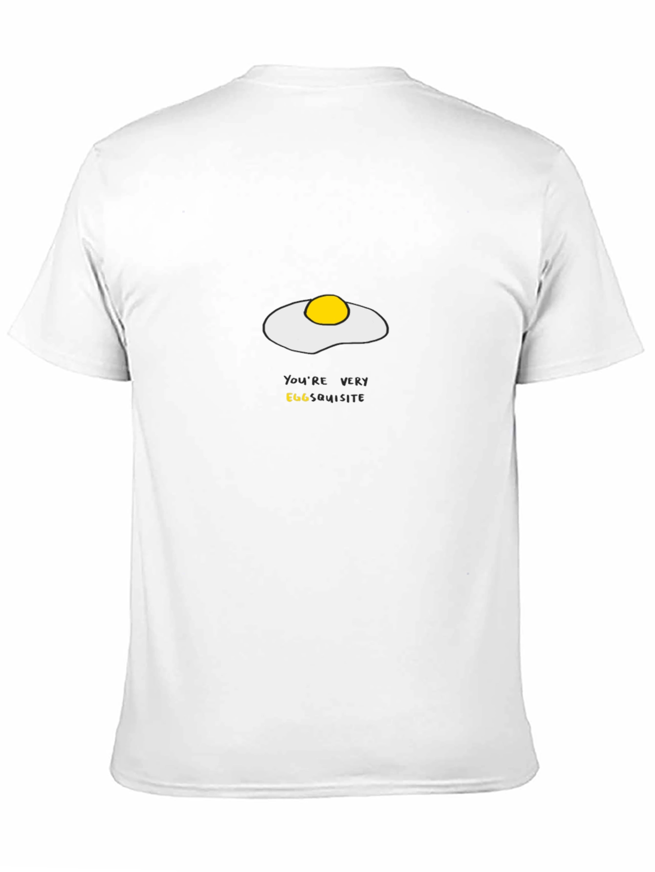 Egg-cellent Humor Tee - Egg-squisite Graphic T-Shirt