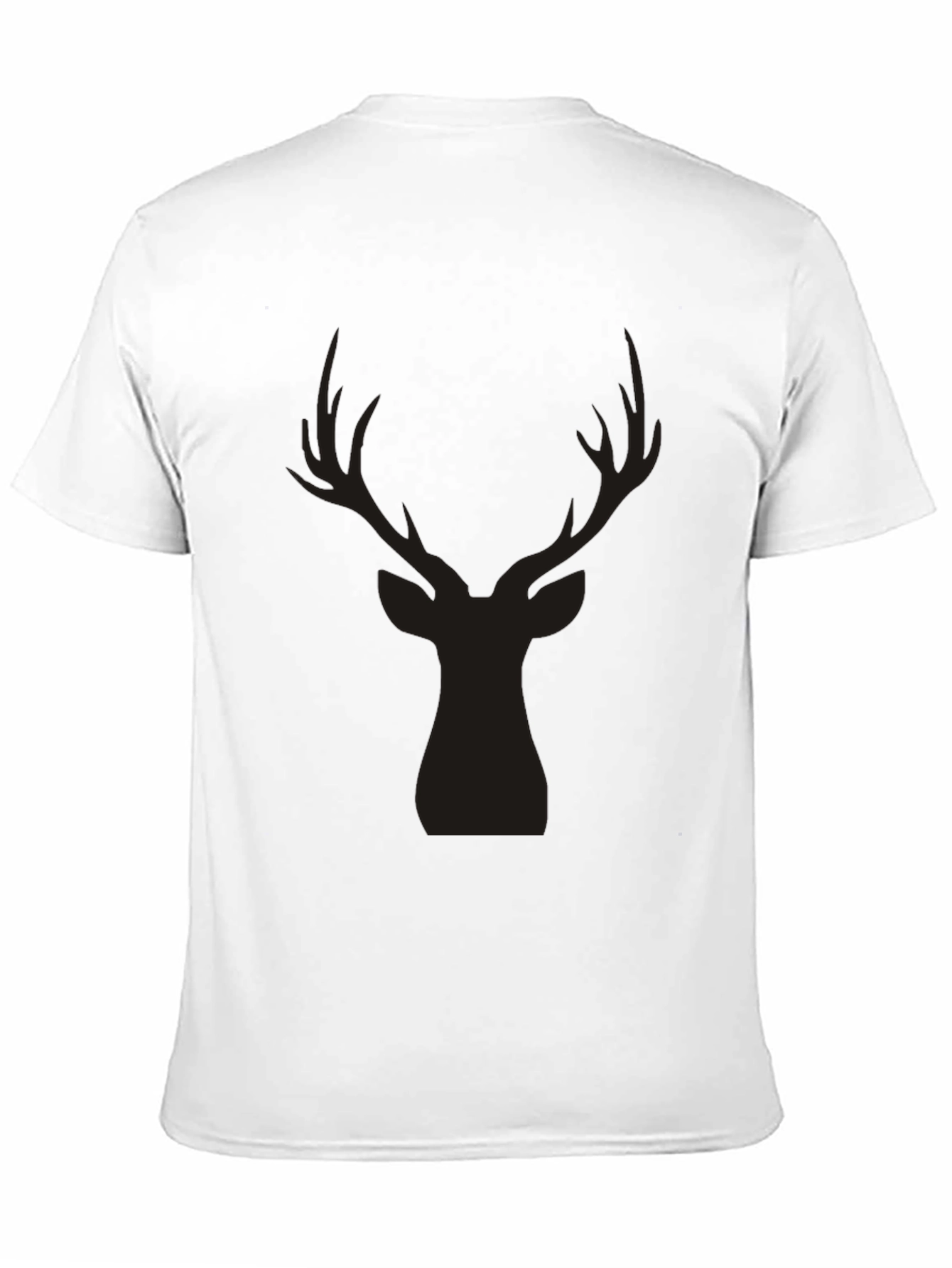 Black Deer Silhouette T-Shirt
