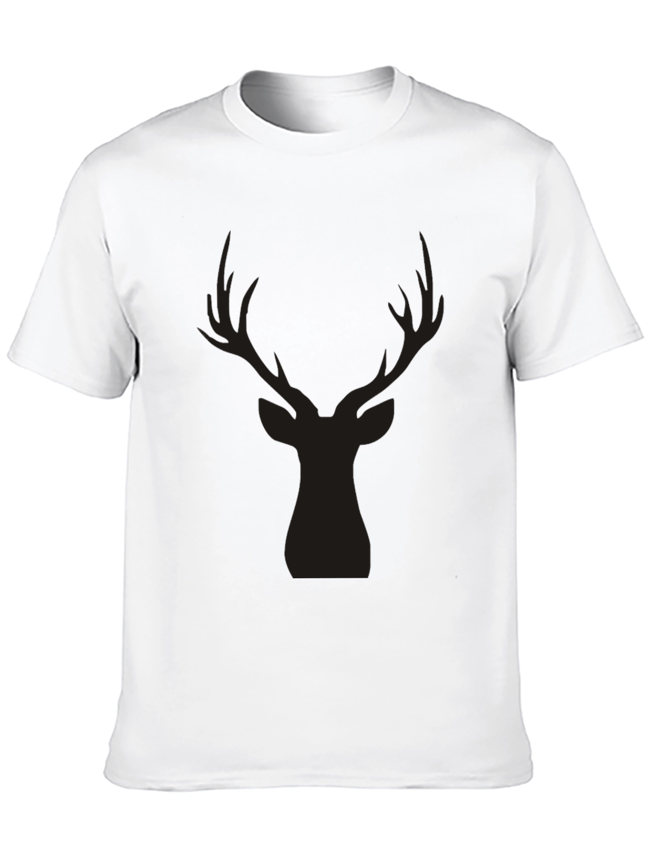 Black Deer Silhouette T-Shirt