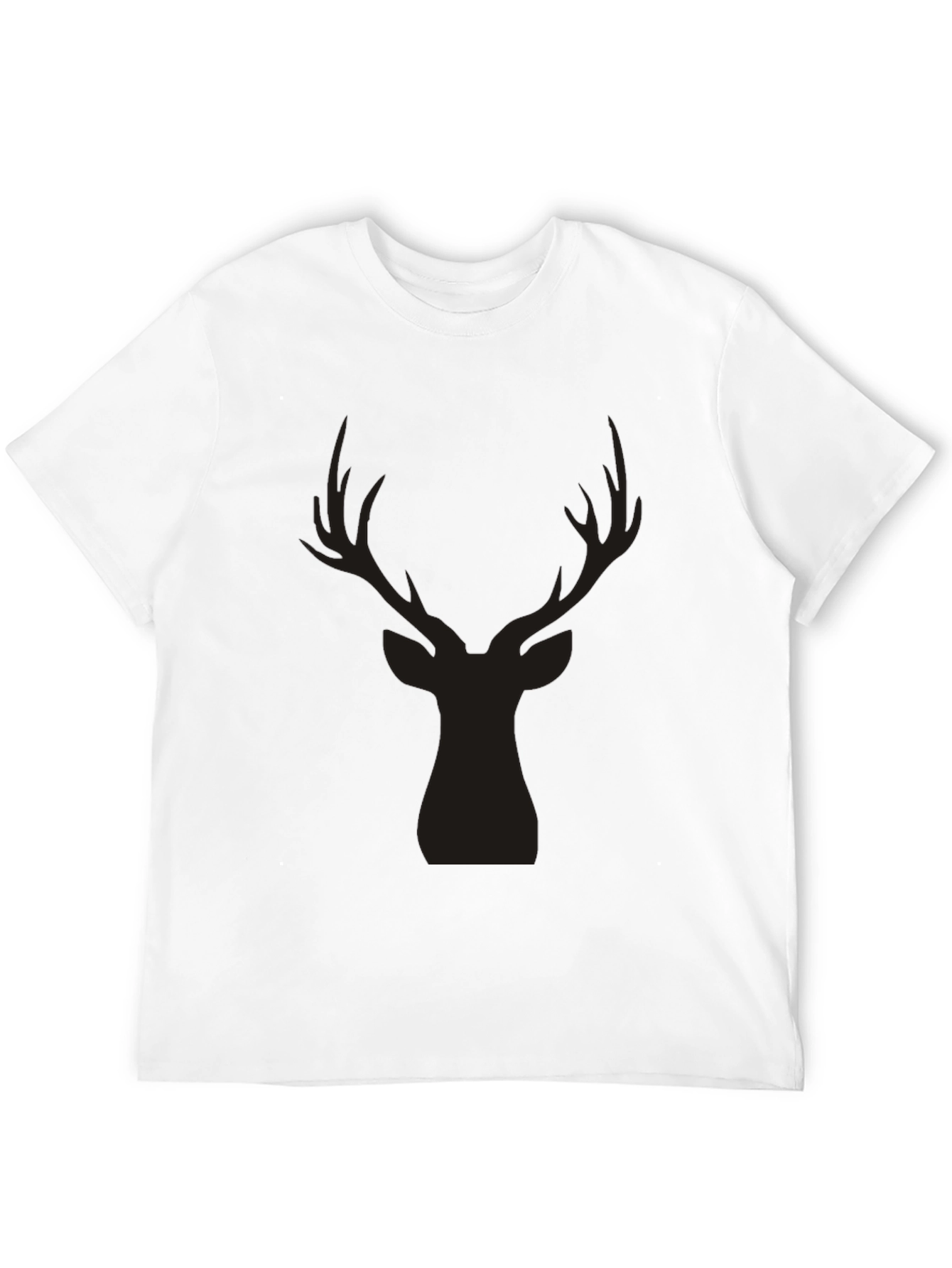 Black Deer Silhouette T-Shirt