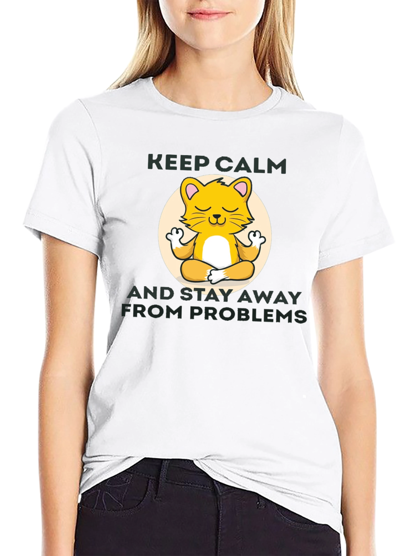 Keep Calm Cat T-Shirt