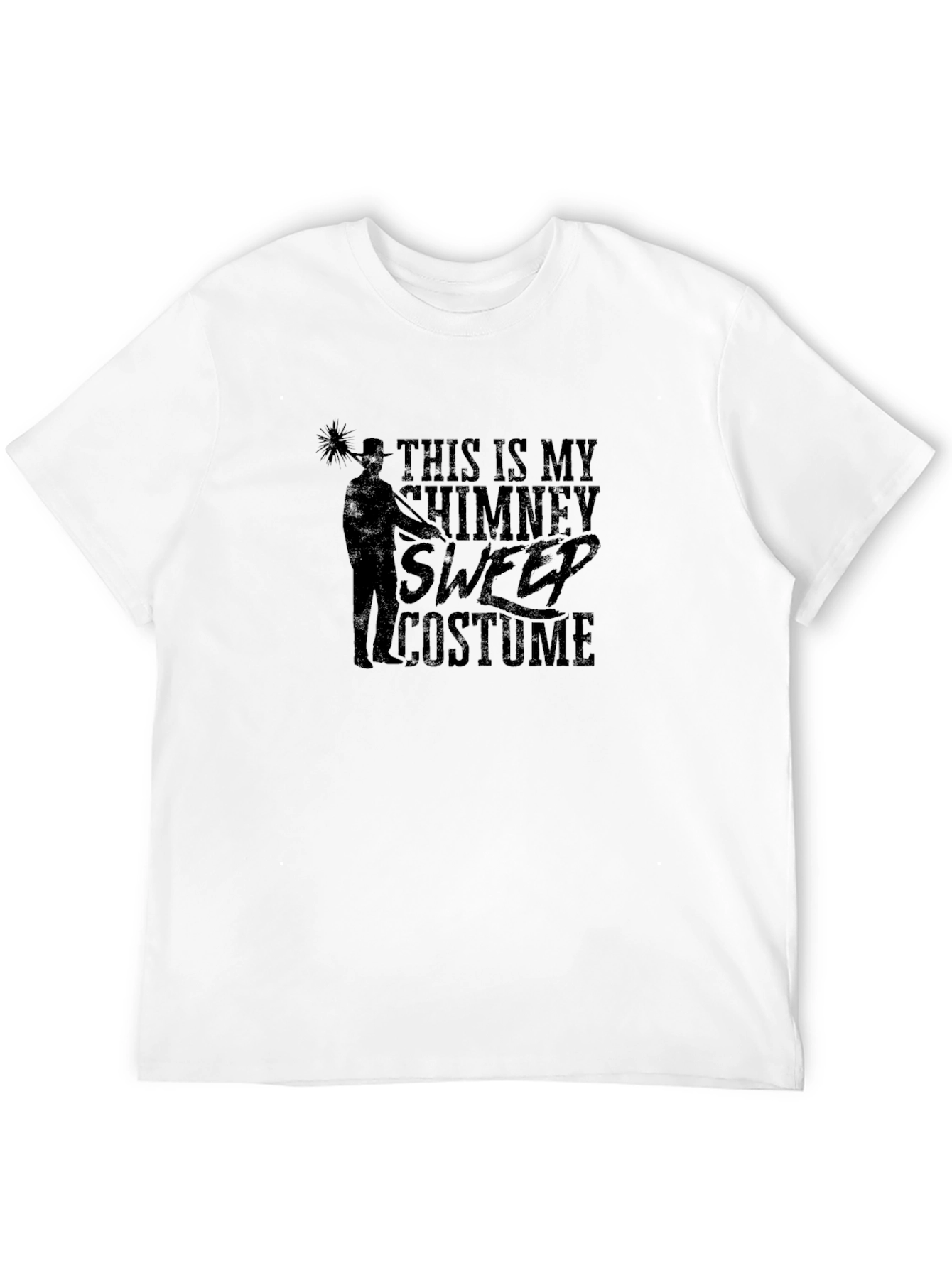 Chimney Sweep Costume T-Shirt - Humorous Halloween Tee