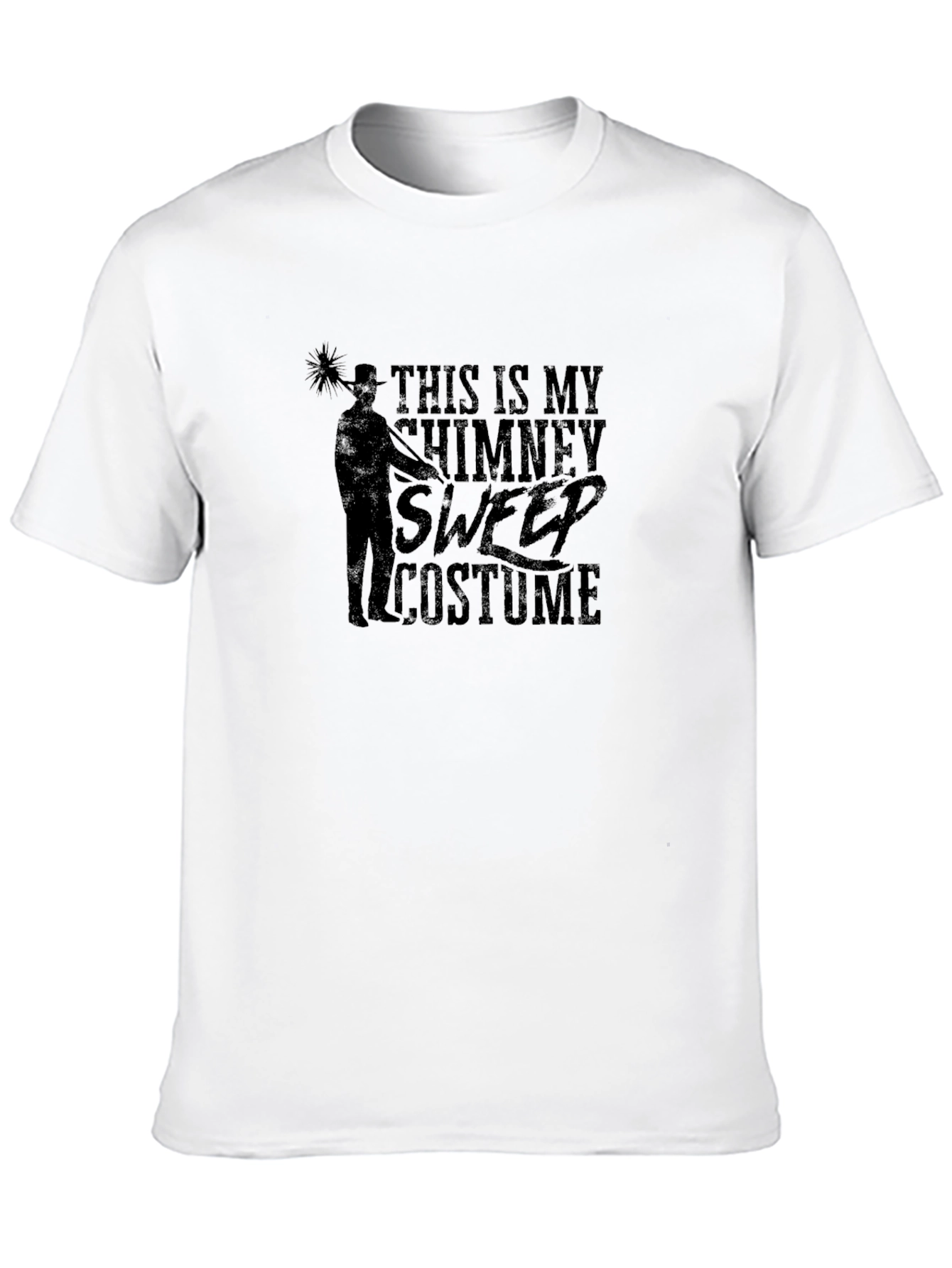 Chimney Sweep Costume T-Shirt - Humorous Halloween Tee