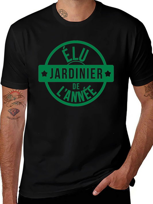 Élu Jardinier de lAnnée T-Shirt