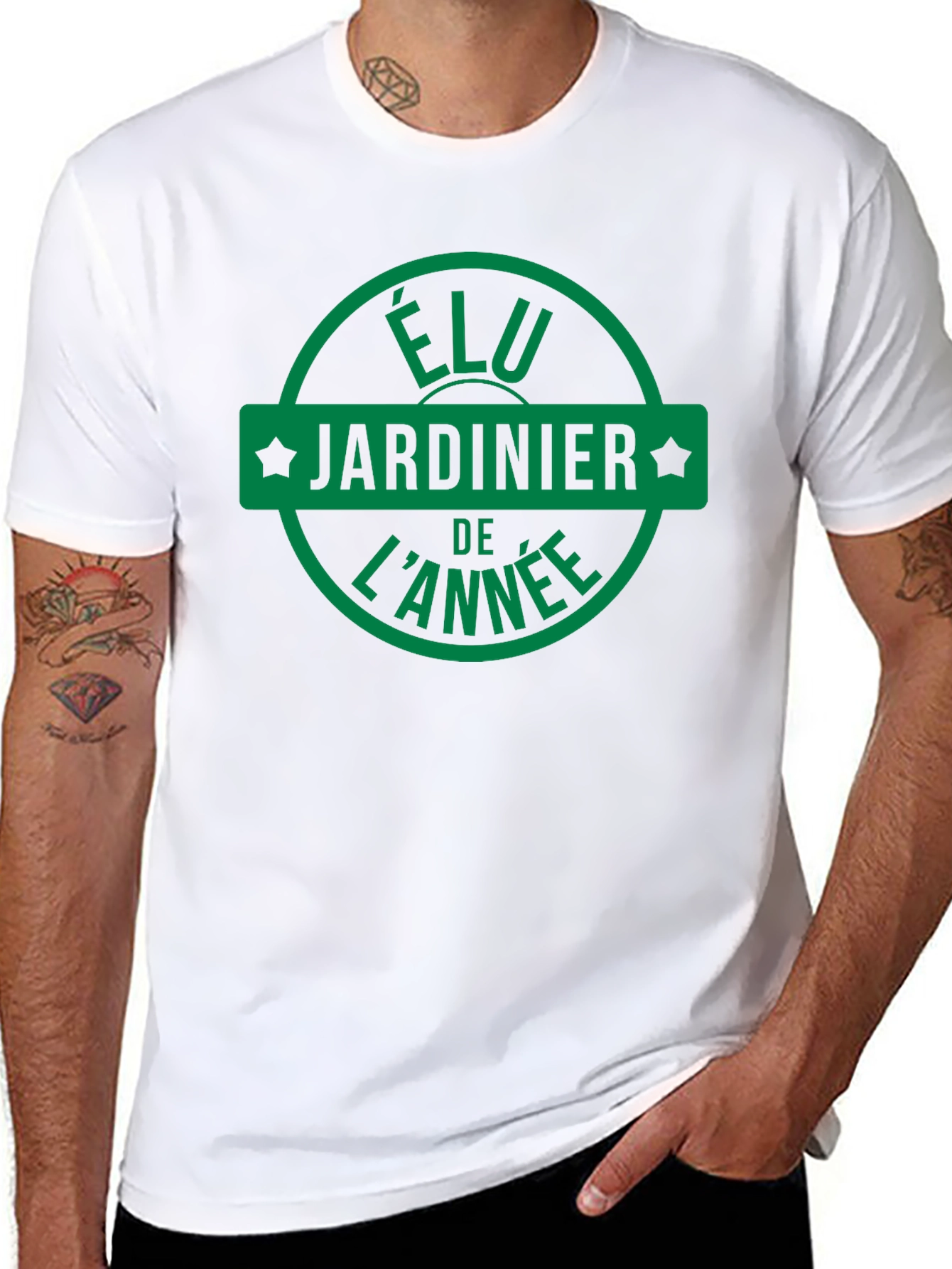 Élu Jardinier de lAnnée T-Shirt