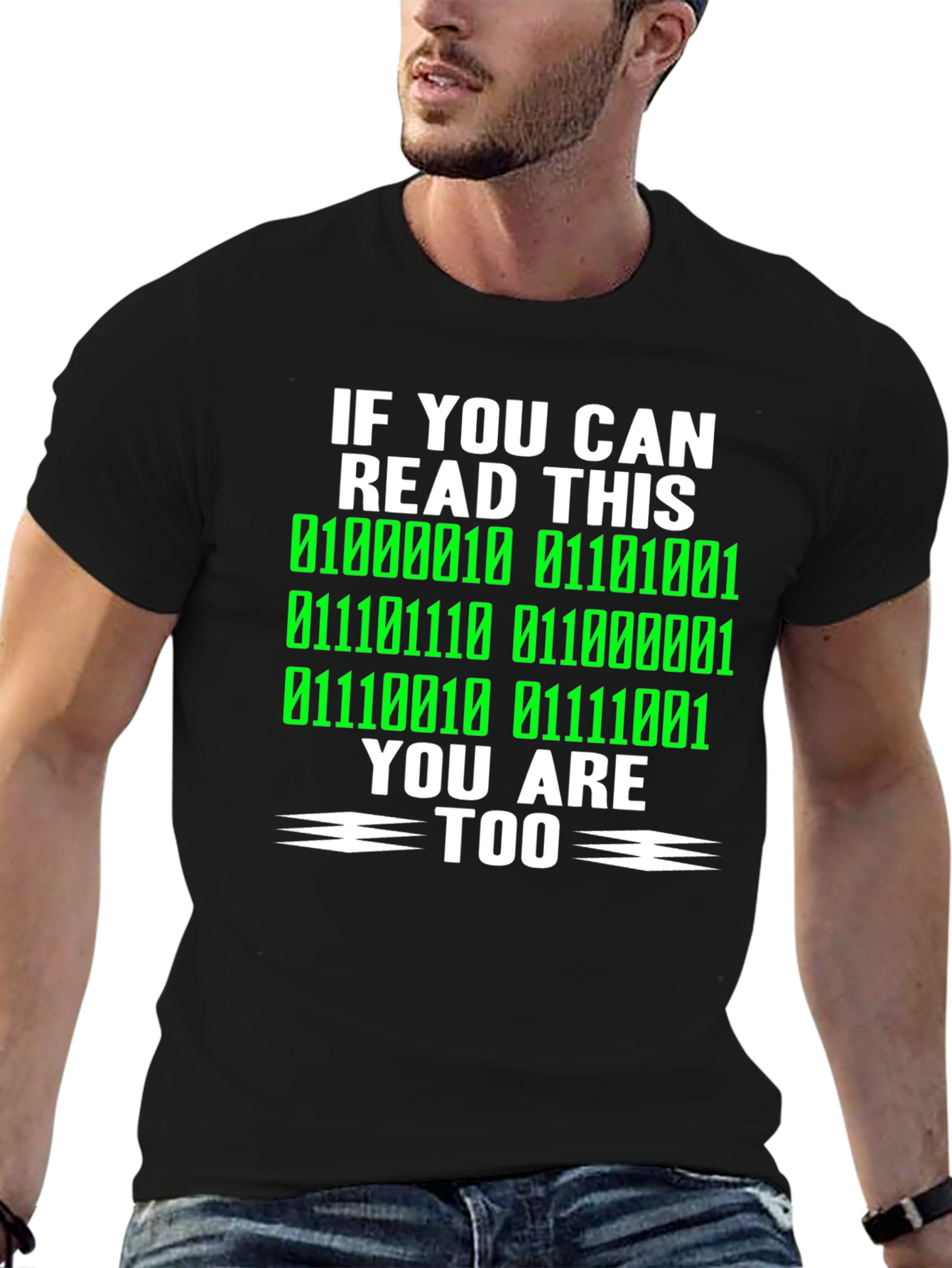 Binary Code T-Shirt - Funny Programmer Shirt