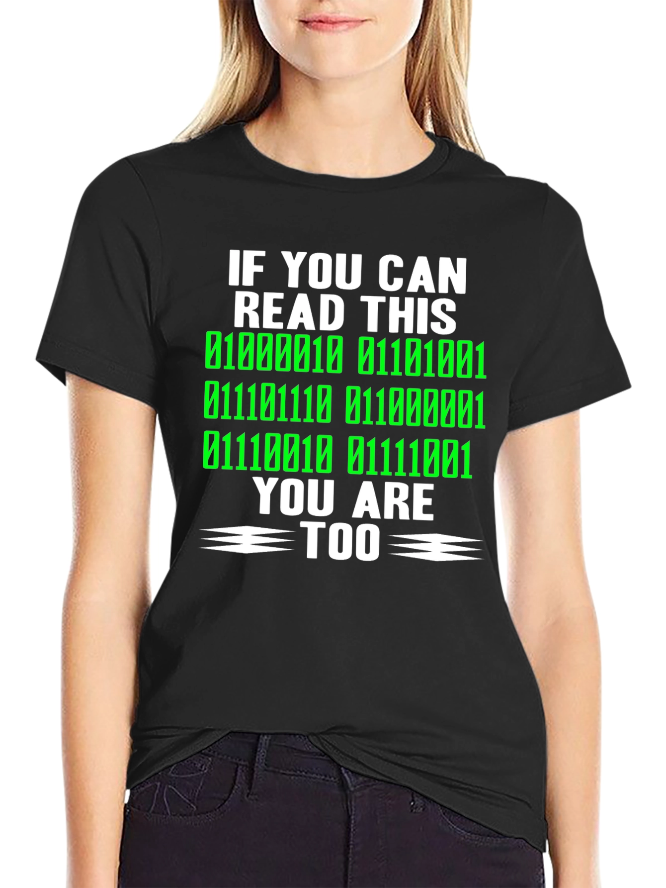 Binary Code T-Shirt - Funny Programmer Shirt