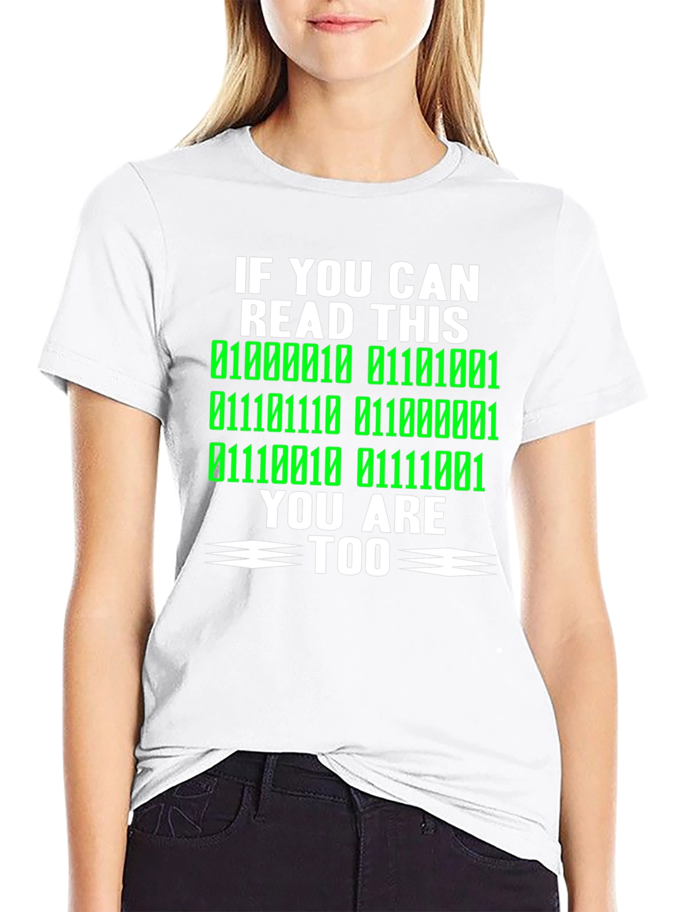 Binary Code T-Shirt - Funny Programmer Shirt