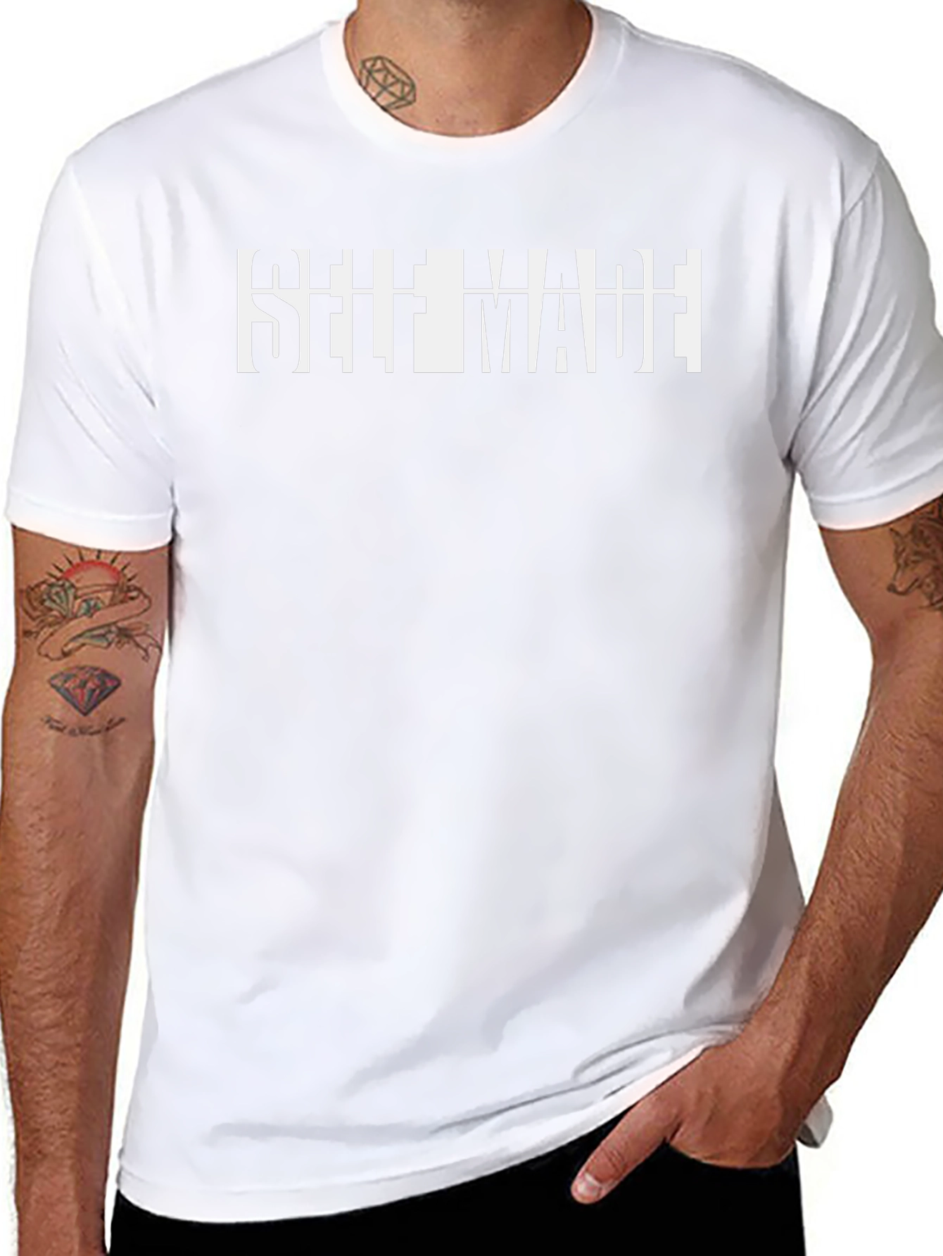 Self Made Graphic Tee - Black