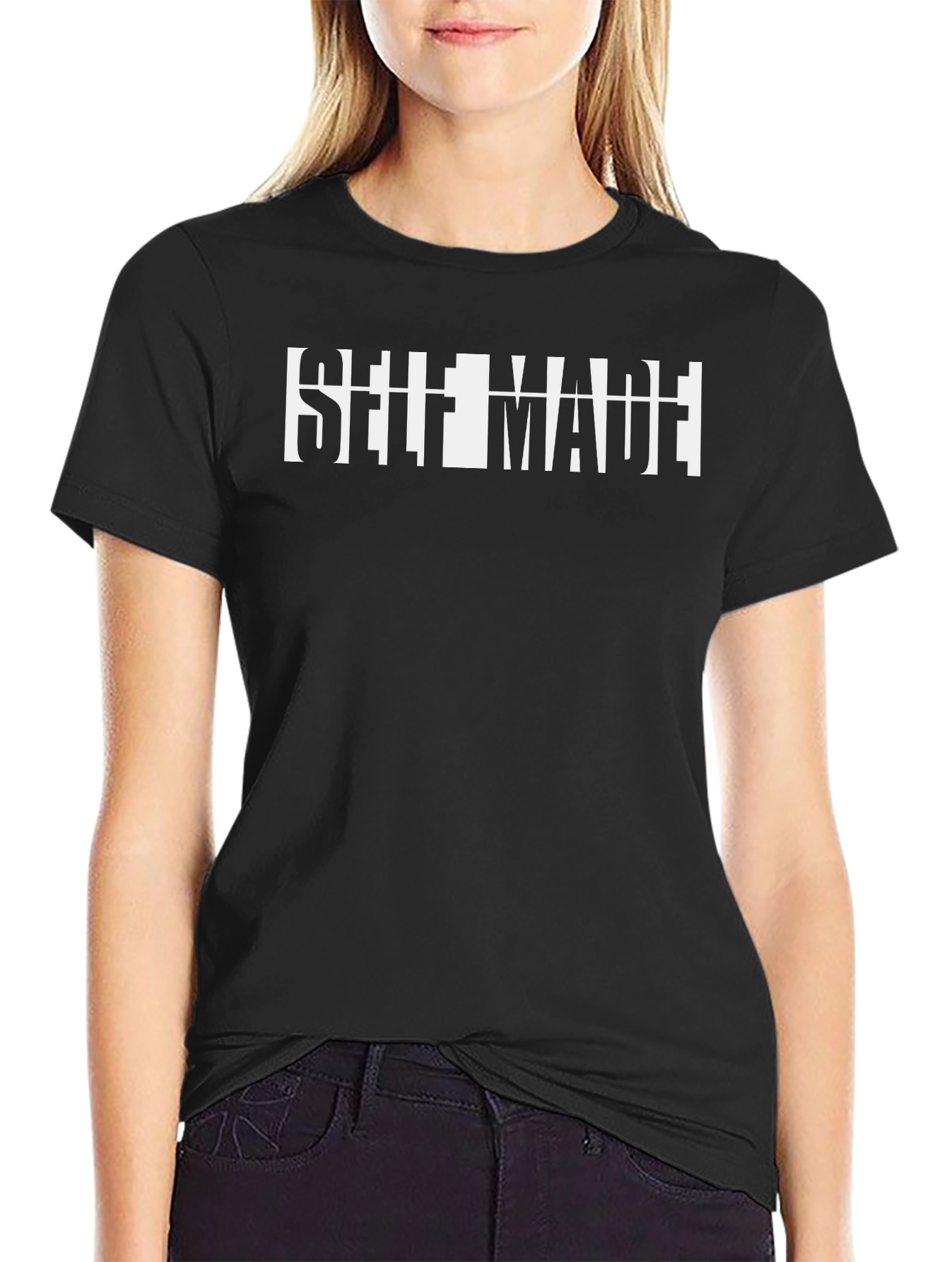 Self Made Graphic Tee - Black