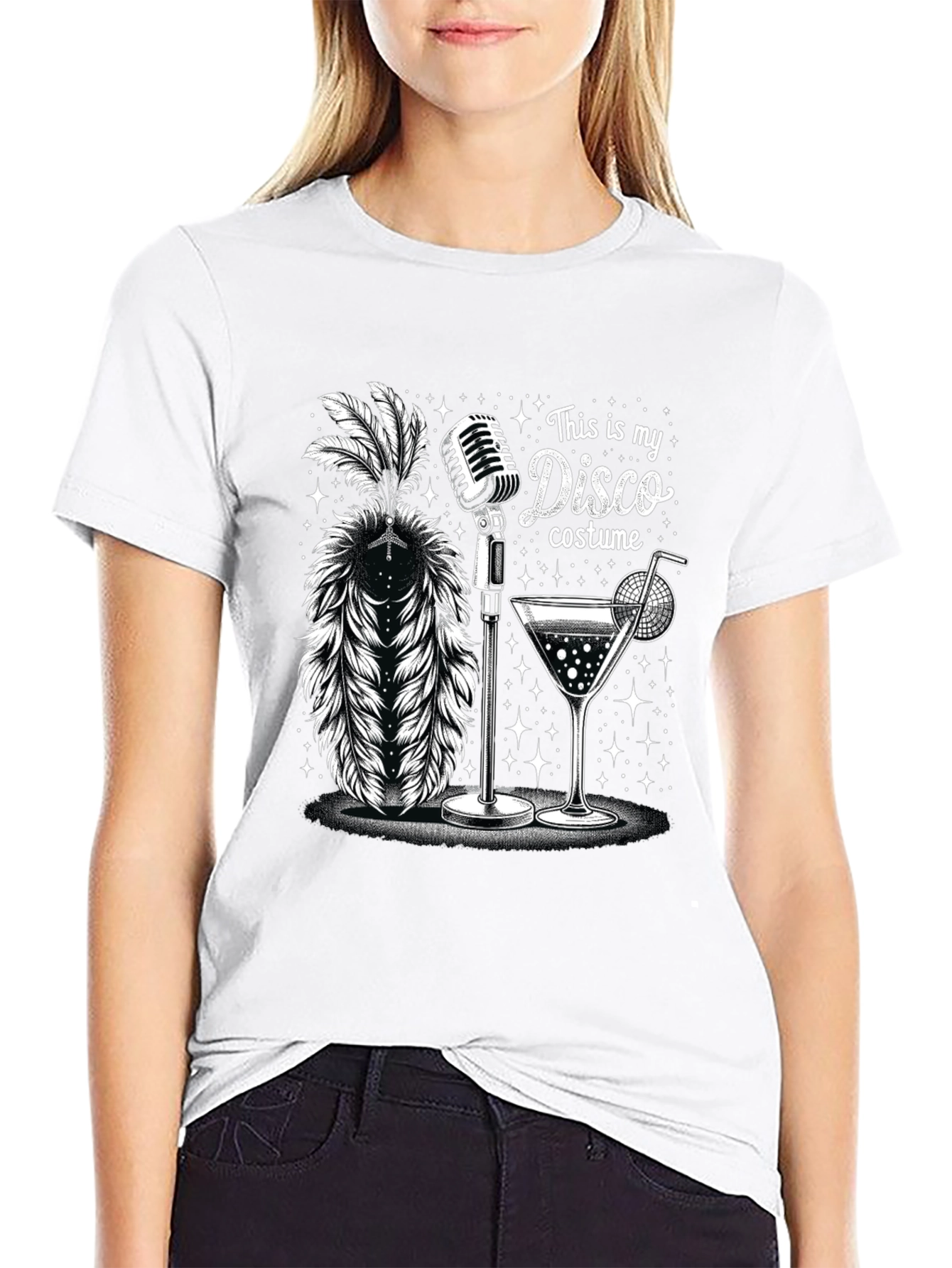 Disco Costume T-Shirt - Retro Party Tee