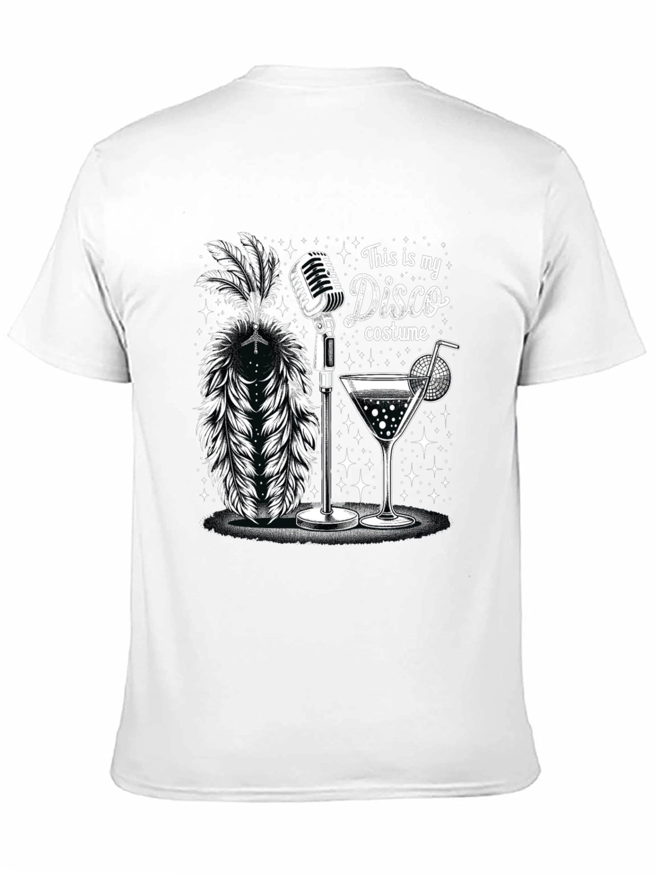Disco Costume T-Shirt - Retro Party Tee