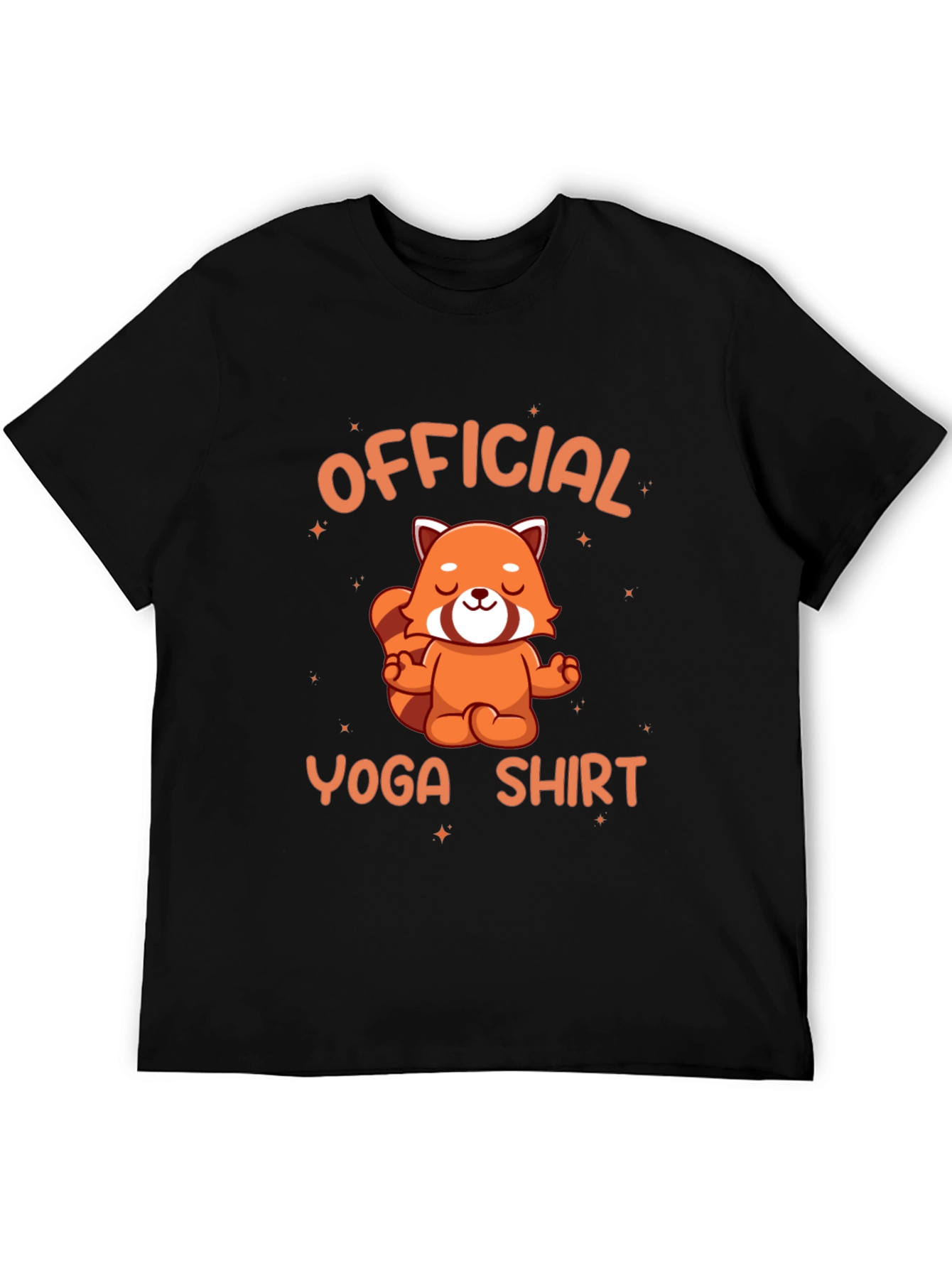 Official Yoga Shirt - Red Panda Meditation Tee