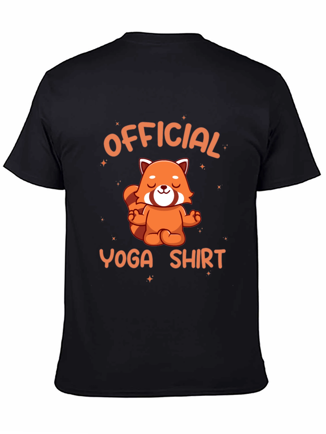 Official Yoga Shirt - Red Panda Meditation Tee