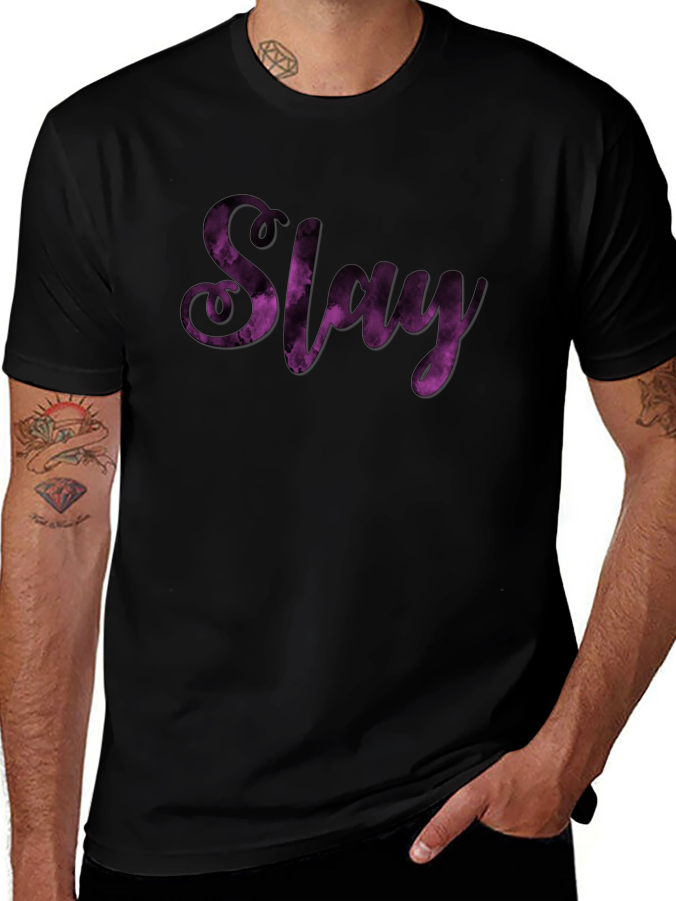 Slay Graphic T-Shirt - Black Tee