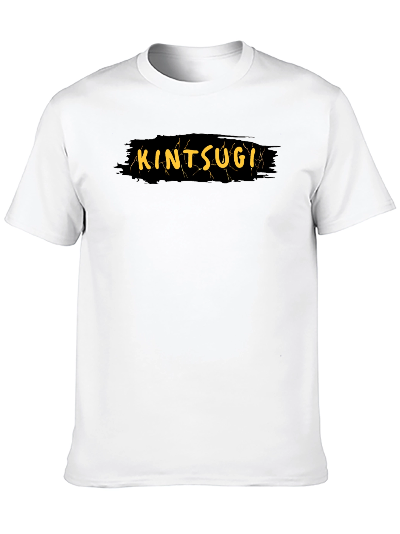 Kintsugi Graphic Tee - Black Crew Neck