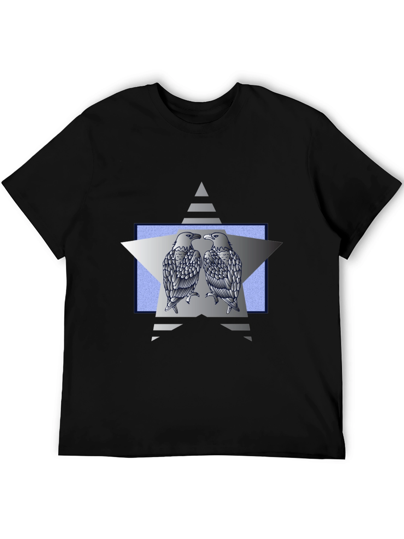 Eagle Star Graphic Tee - Black
