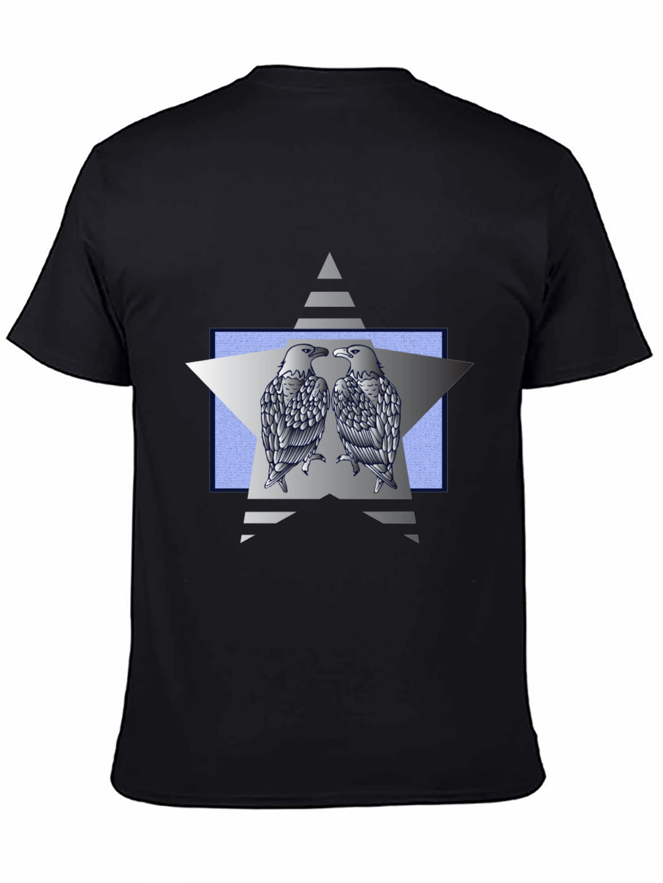Eagle Star Graphic Tee - Black