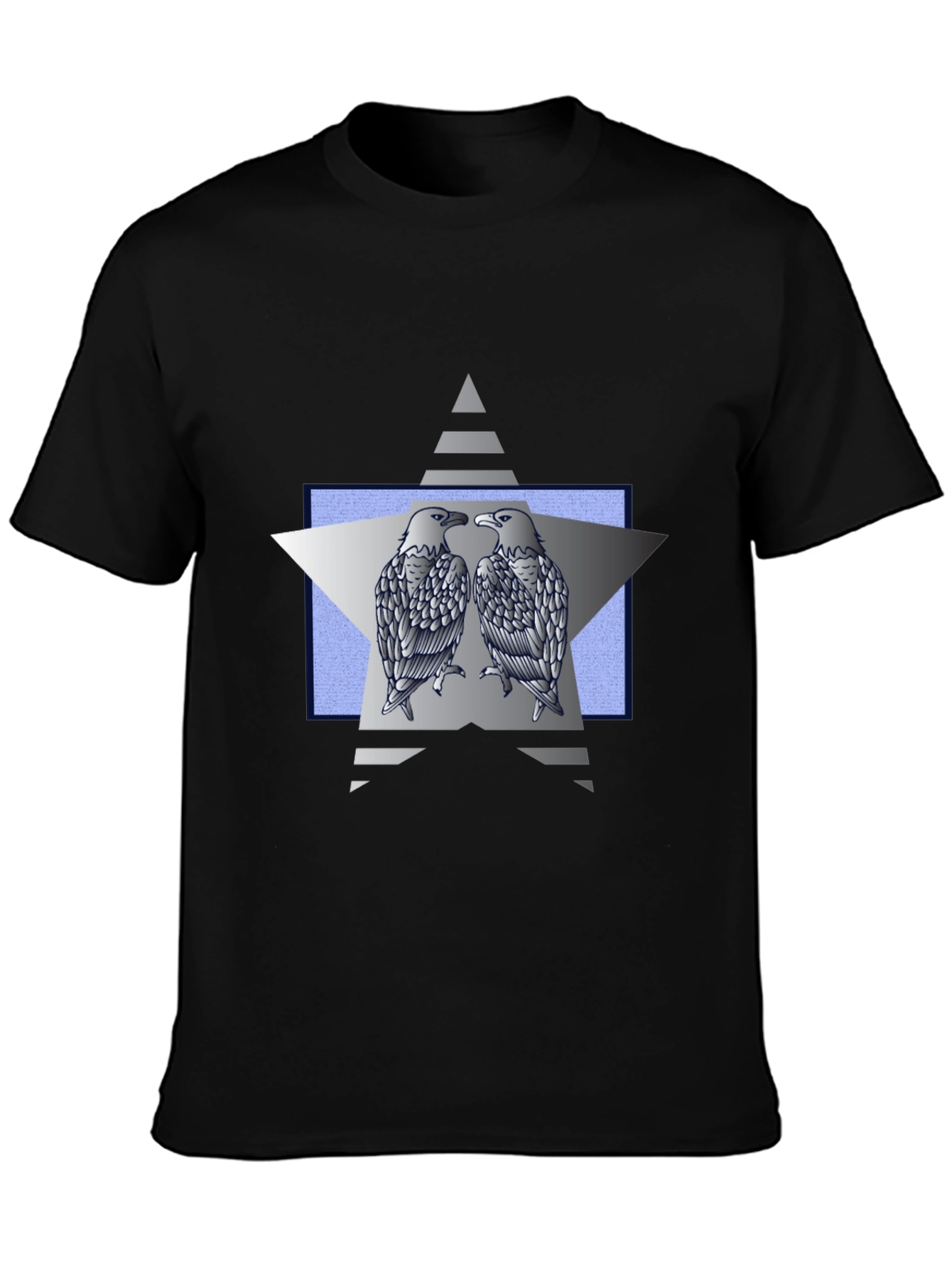 Eagle Star Graphic Tee - Black