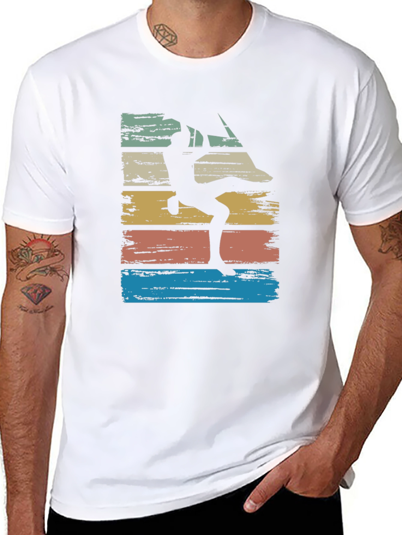 Retro Rock Climbing T-Shirt