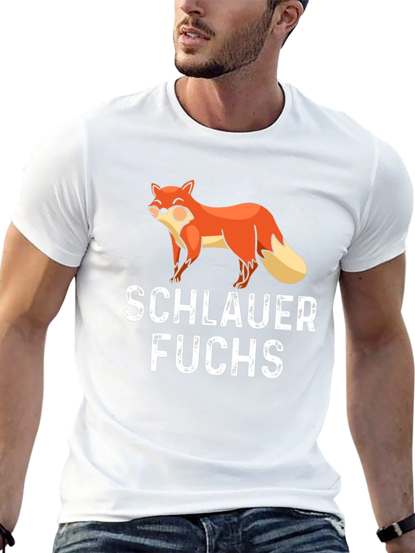 Smarter Fox Funny T-Shirt Novelty Tee