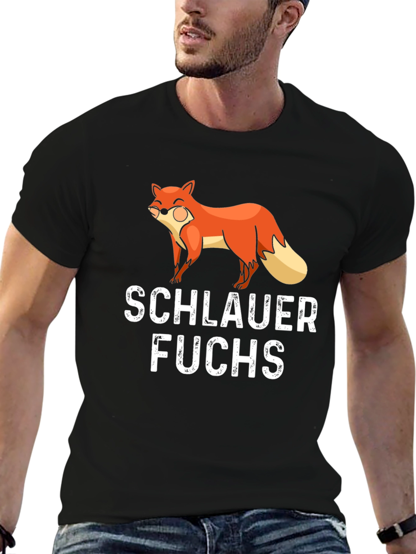 Smarter Fox Funny T-Shirt Novelty Tee