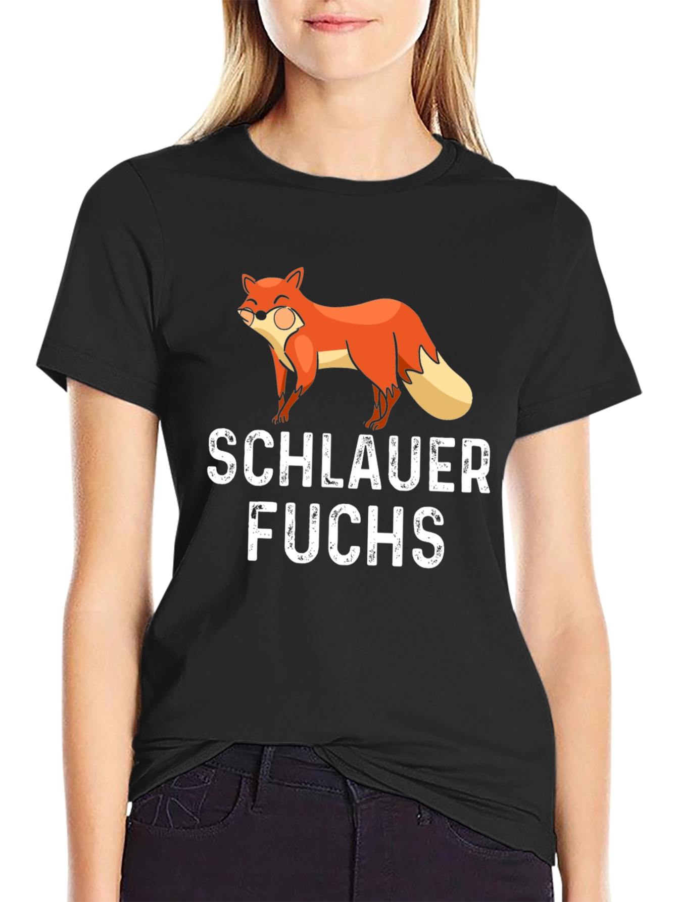 Smarter Fox Funny T-Shirt Novelty Tee