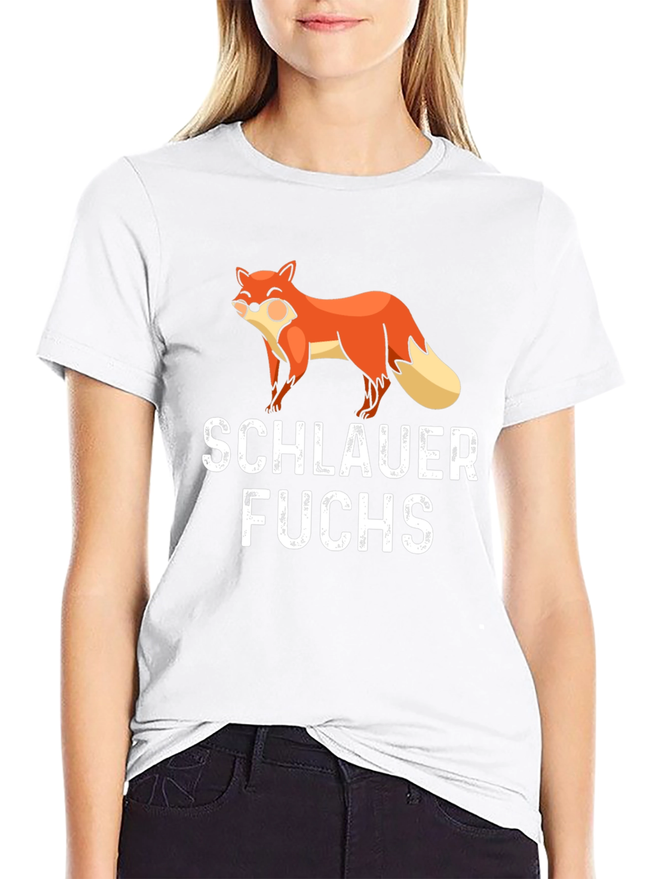 Smarter Fox Funny T-Shirt Novelty Tee