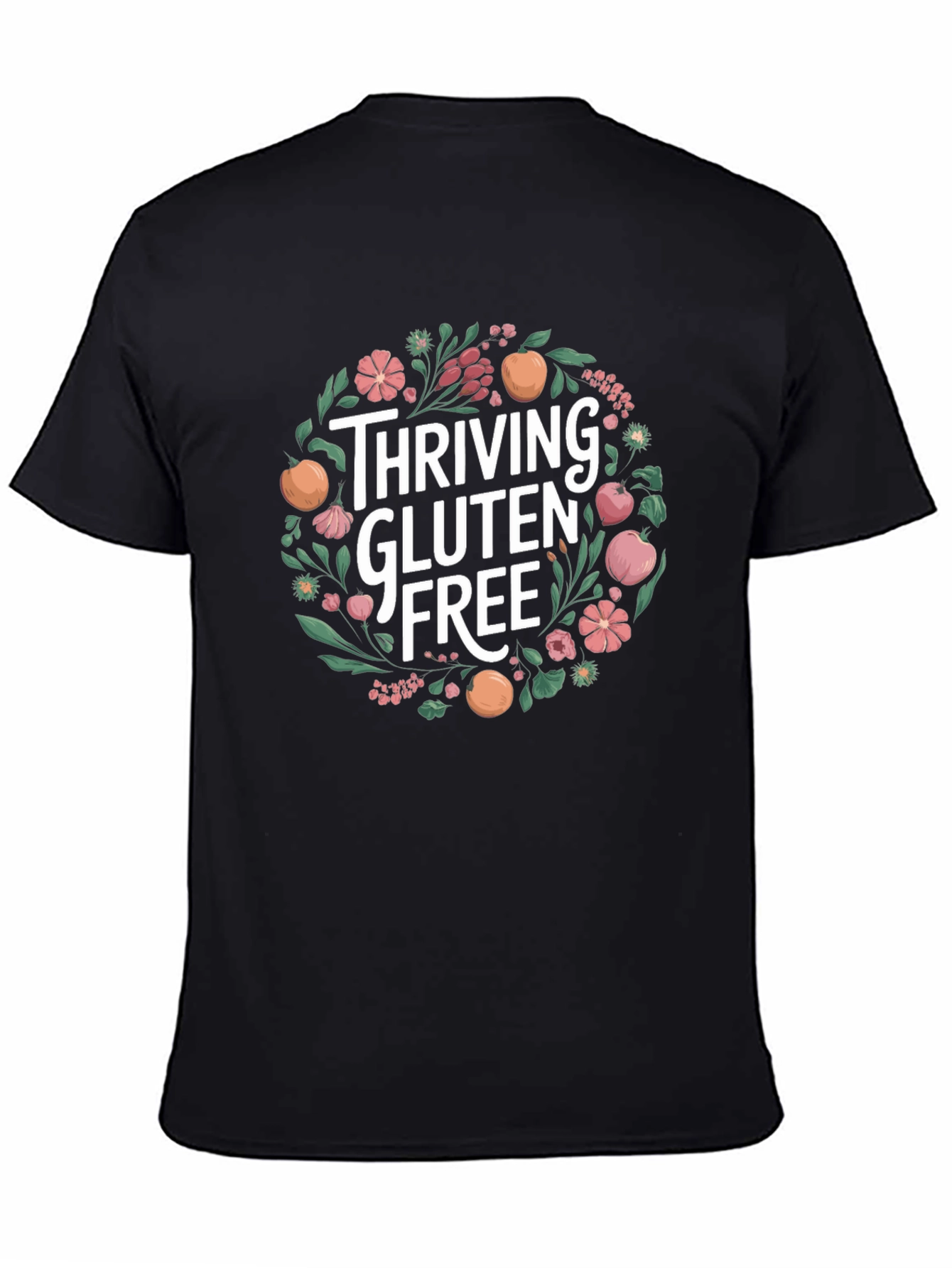 Thriving Gluten-Free Floral T-Shirt
