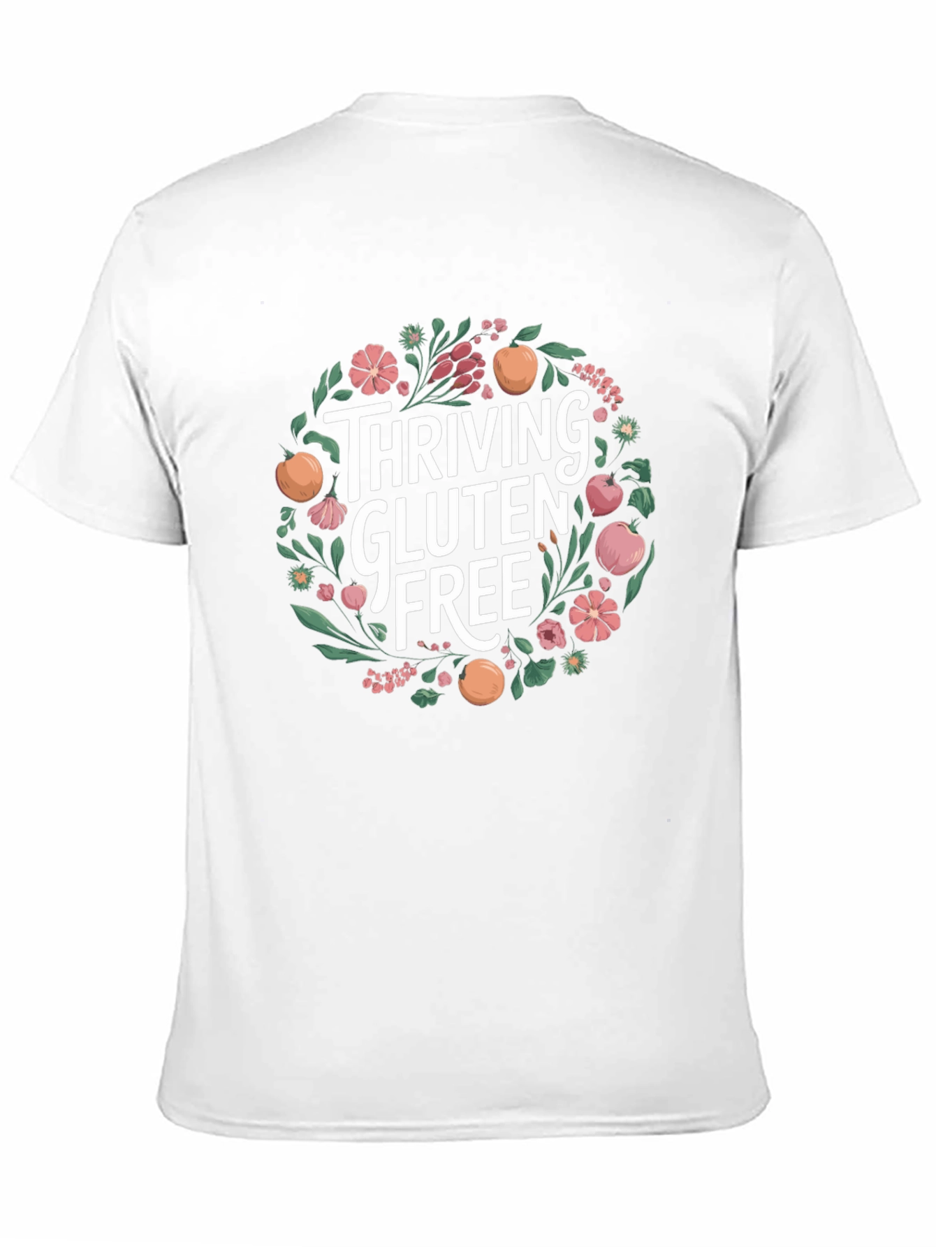Thriving Gluten-Free Floral T-Shirt