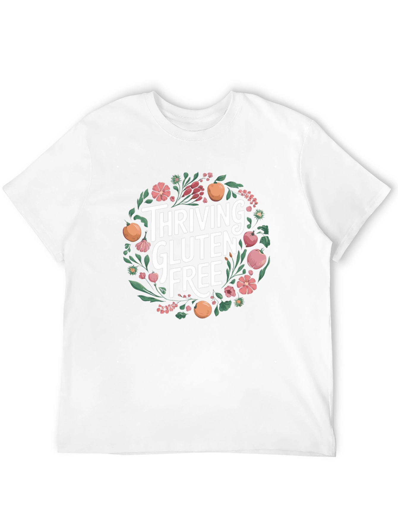 Thriving Gluten-Free Floral T-Shirt