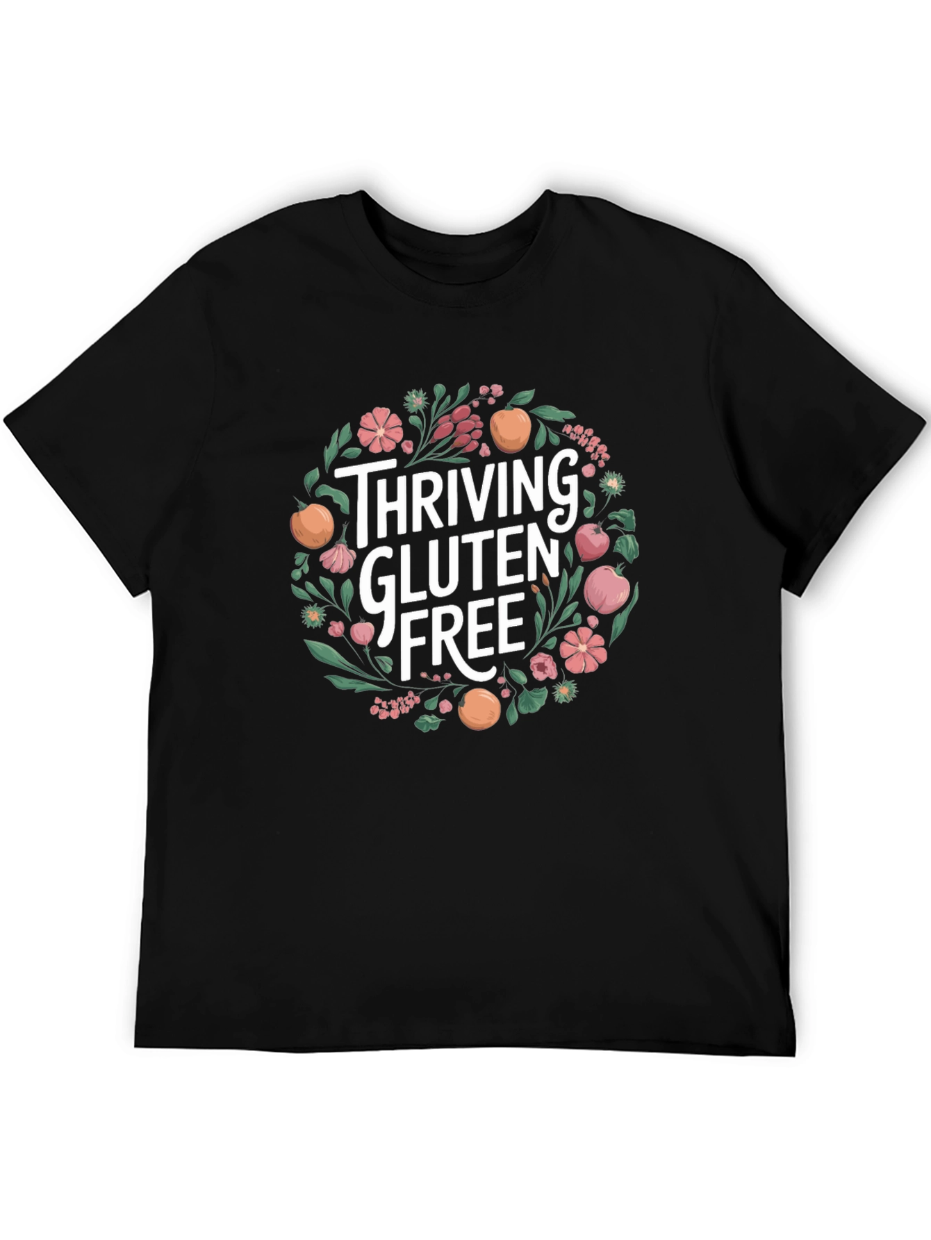 Thriving Gluten-Free Floral T-Shirt