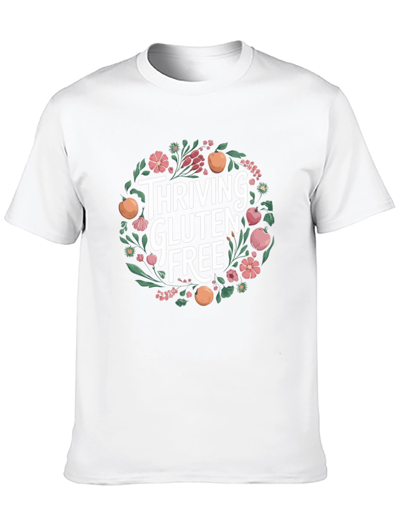 Thriving Gluten-Free Floral T-Shirt