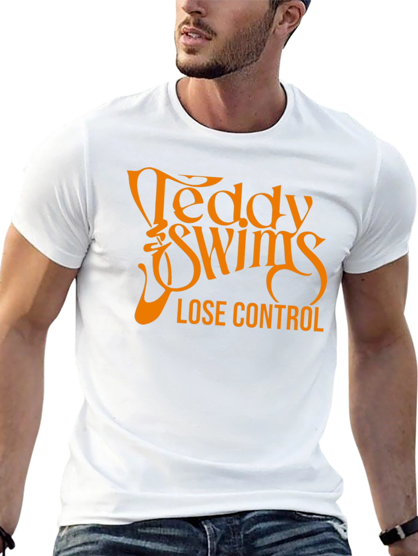 Teddy Swims Lose Control Black T-Shirt