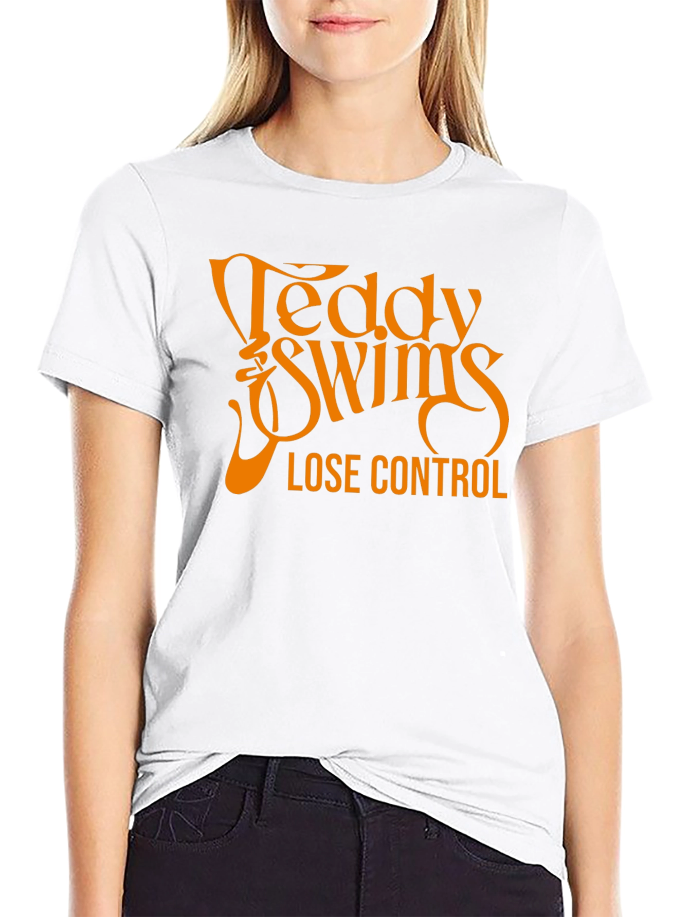 Teddy Swims Lose Control Black T-Shirt