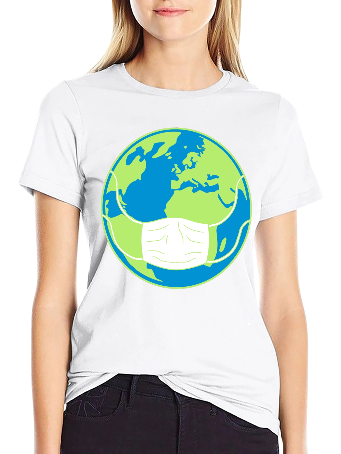 Earth Mask Graphic Tee