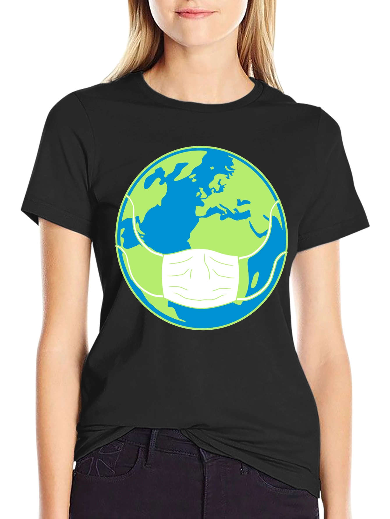 Earth Mask Graphic Tee